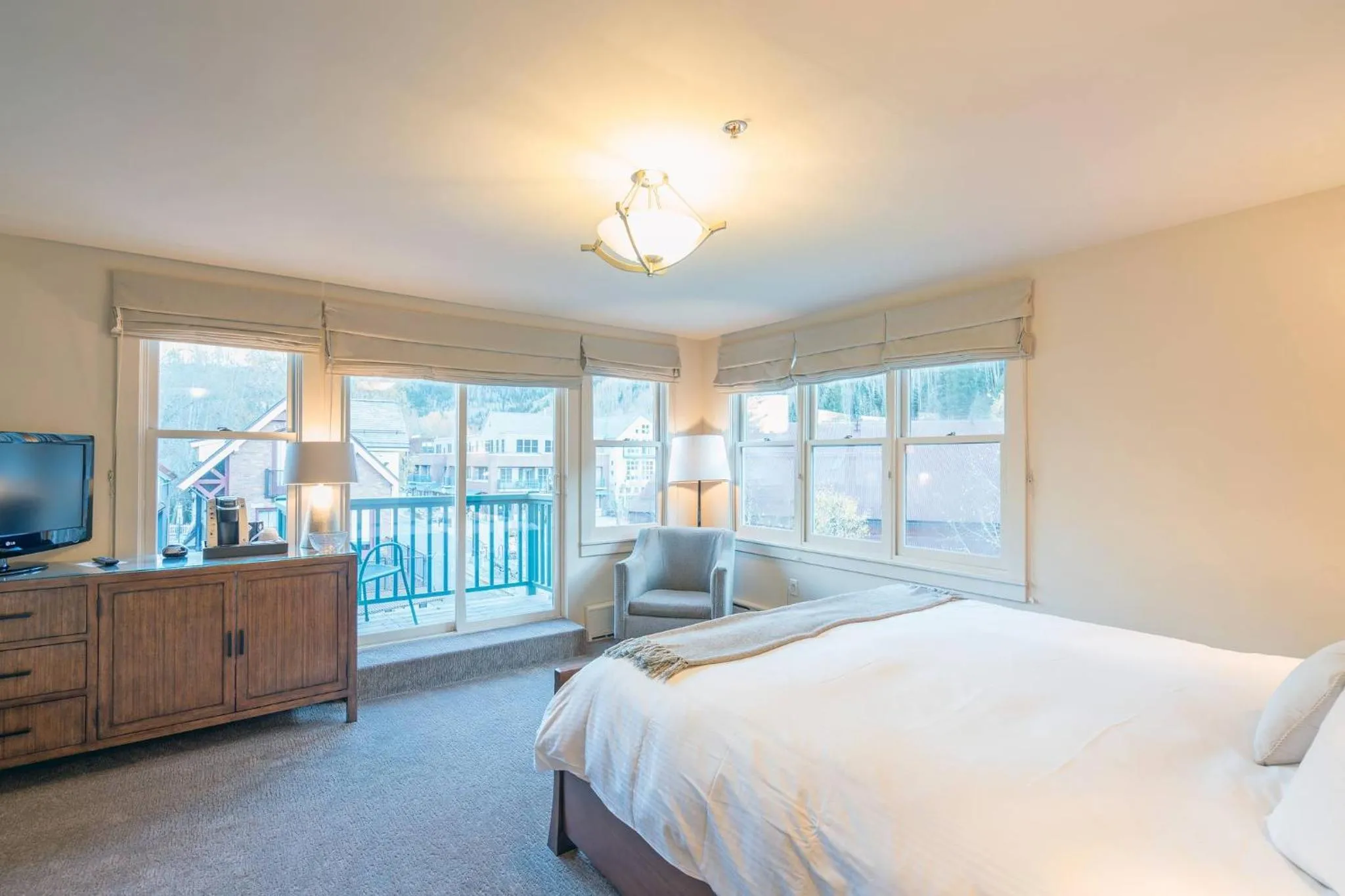 Bedroom in Hotel Columbia