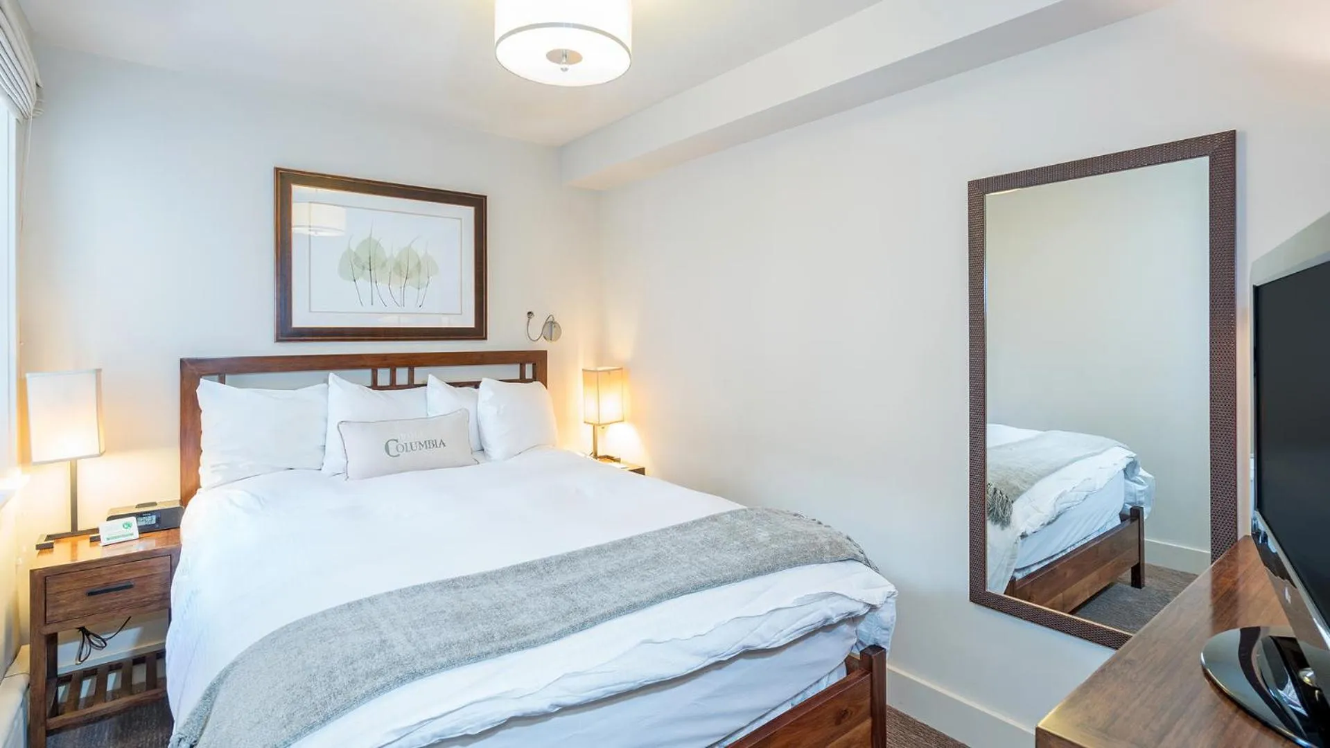 Bedroom in Hotel Columbia