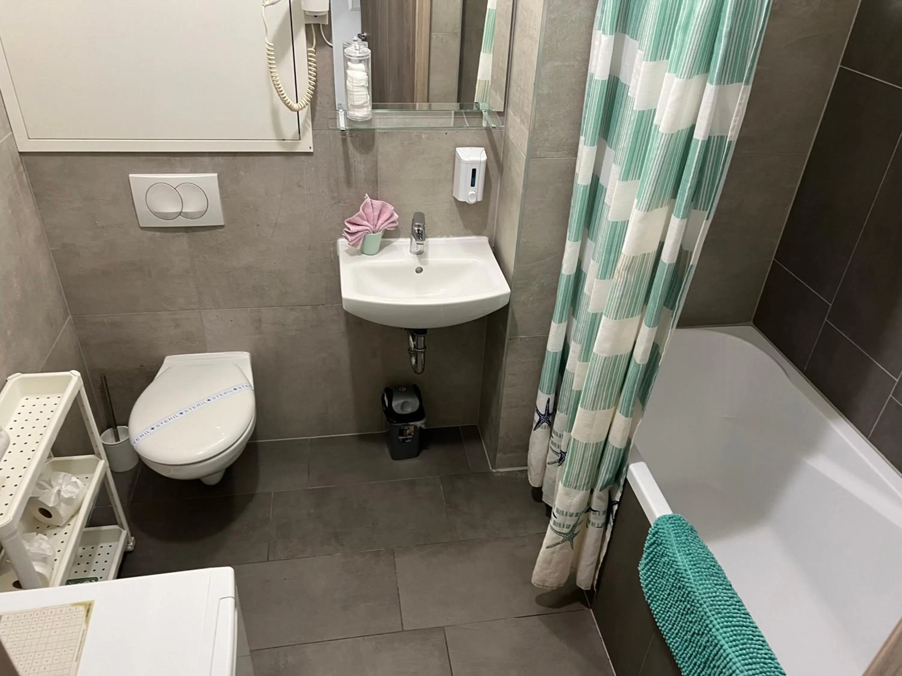 Bathroom in Nova City Apartments