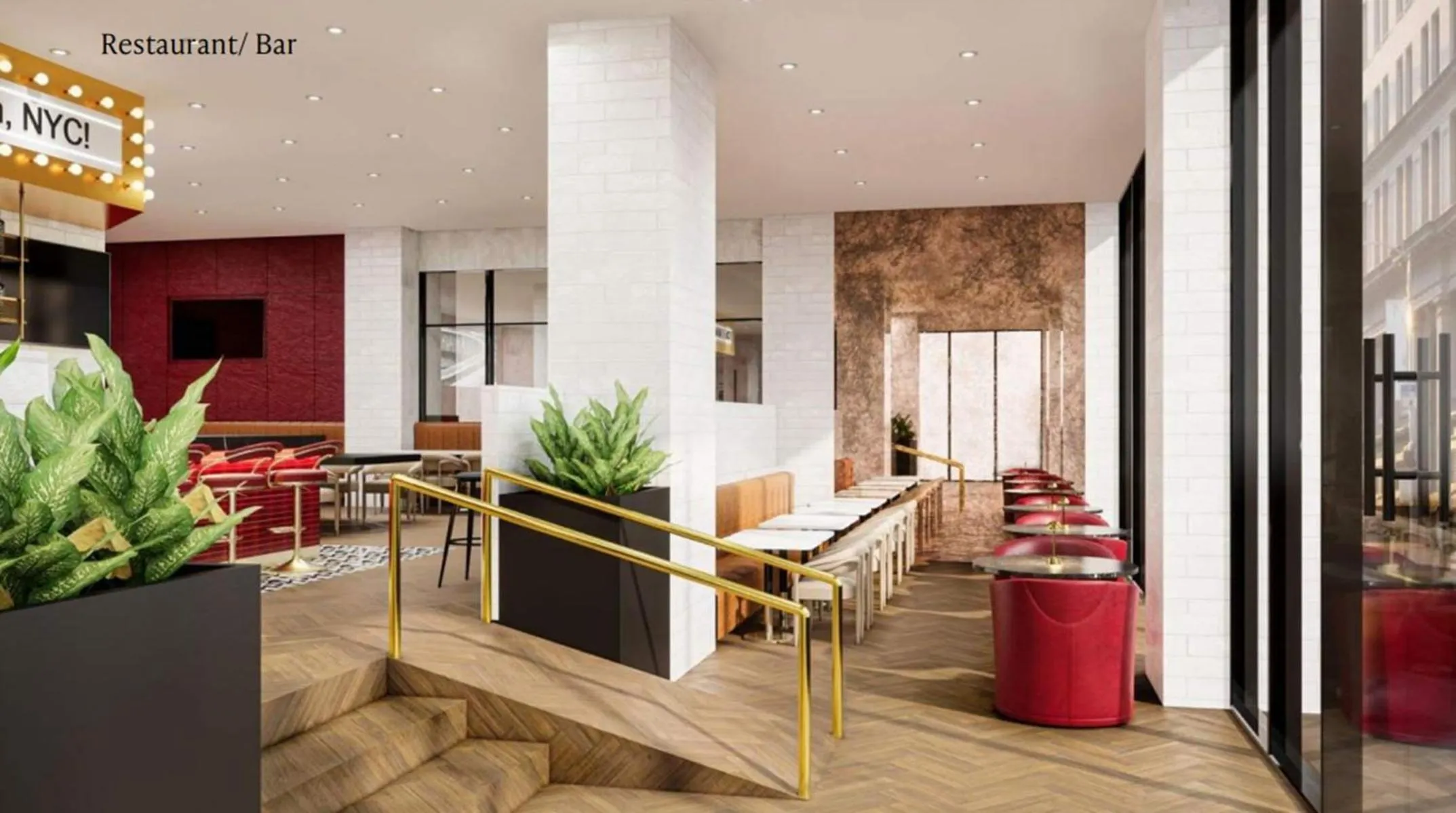 Restaurant/places to eat in The Manhattan at Times Square