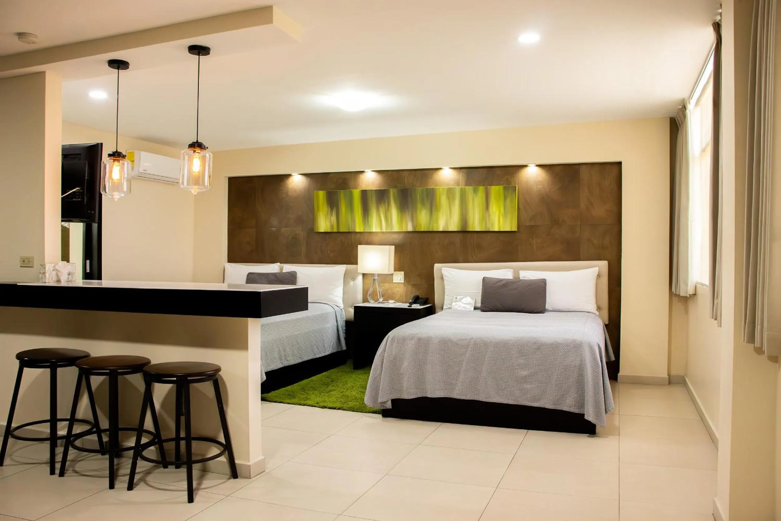 Bed in Baja Inn Hoteles Ensenada