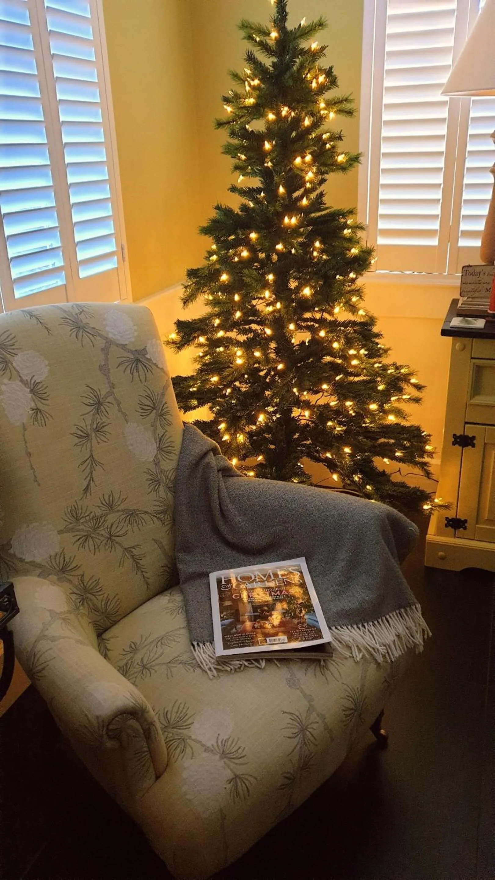 Dining area in Wisteria Haze