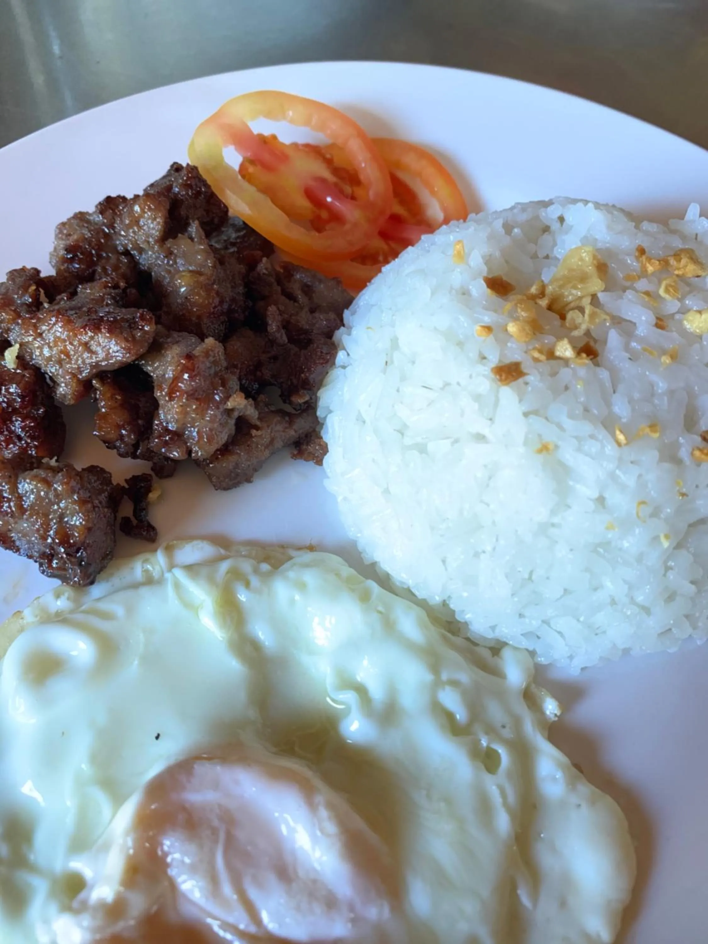 Breakfast in Airport View Hotel Vigan