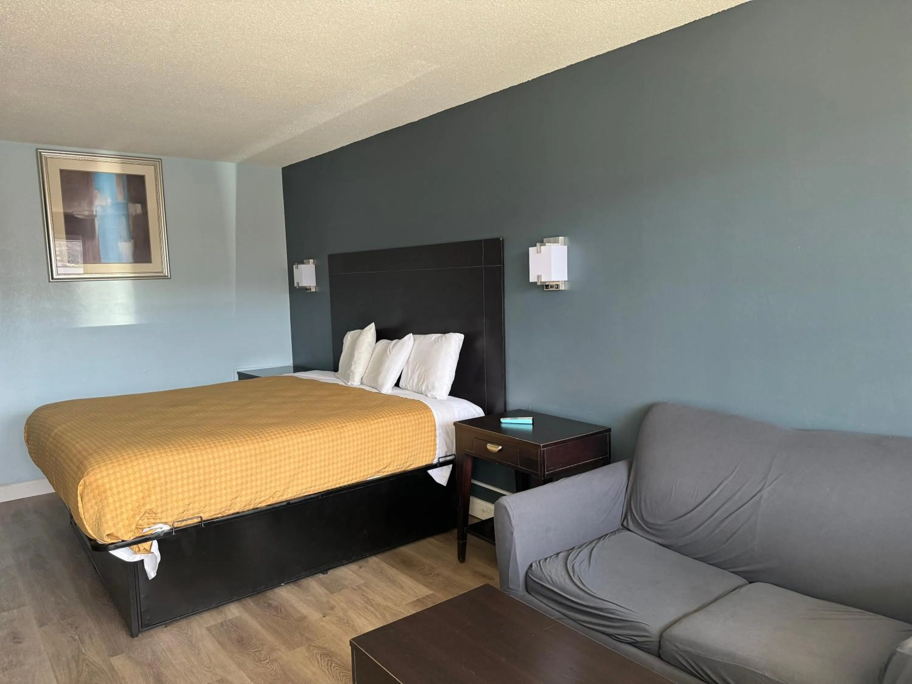 Bed in Red Carpet Inn & Suites - Danville