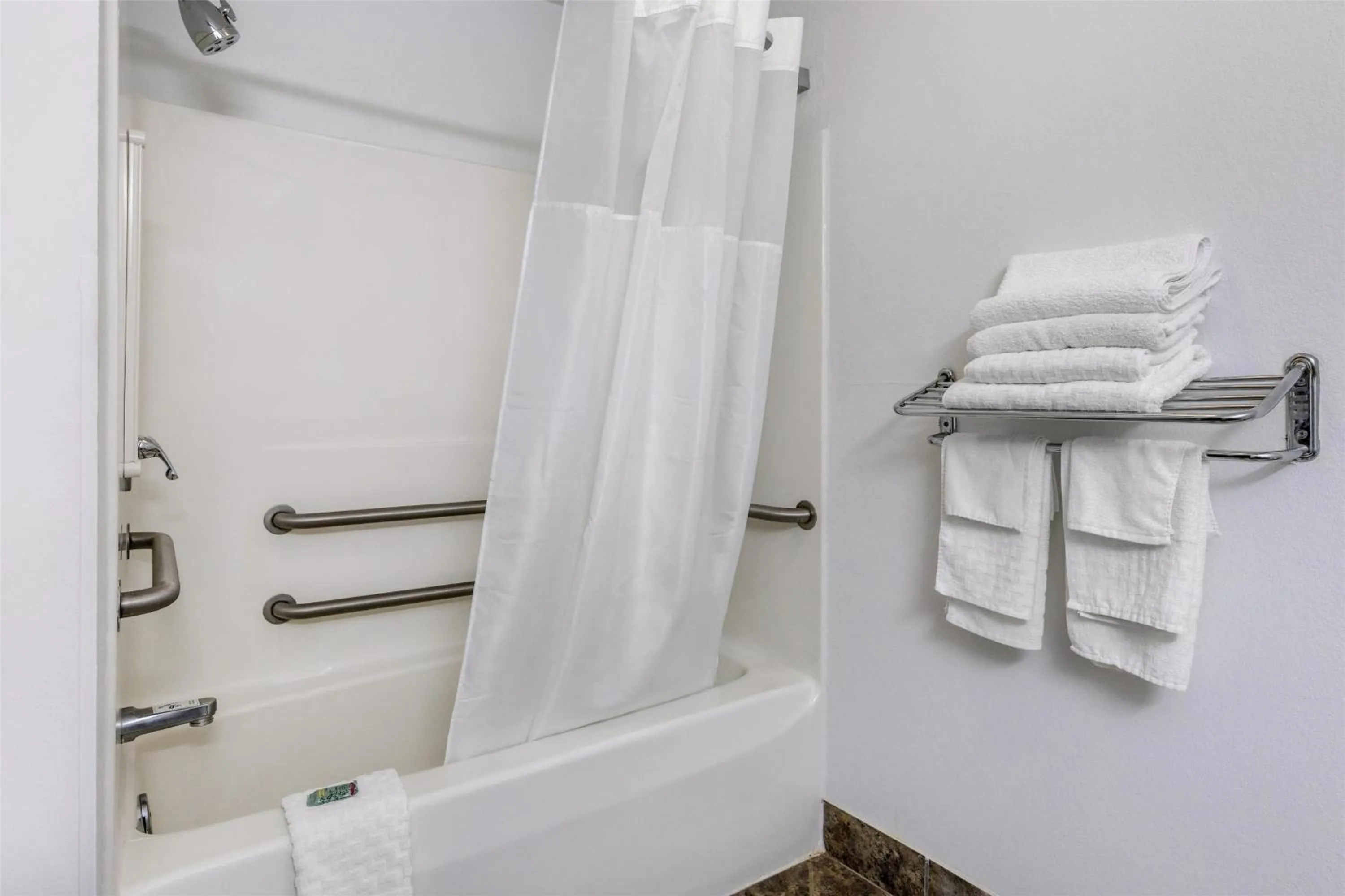 Bathroom in SureStay Hotel by Best Western Morganton