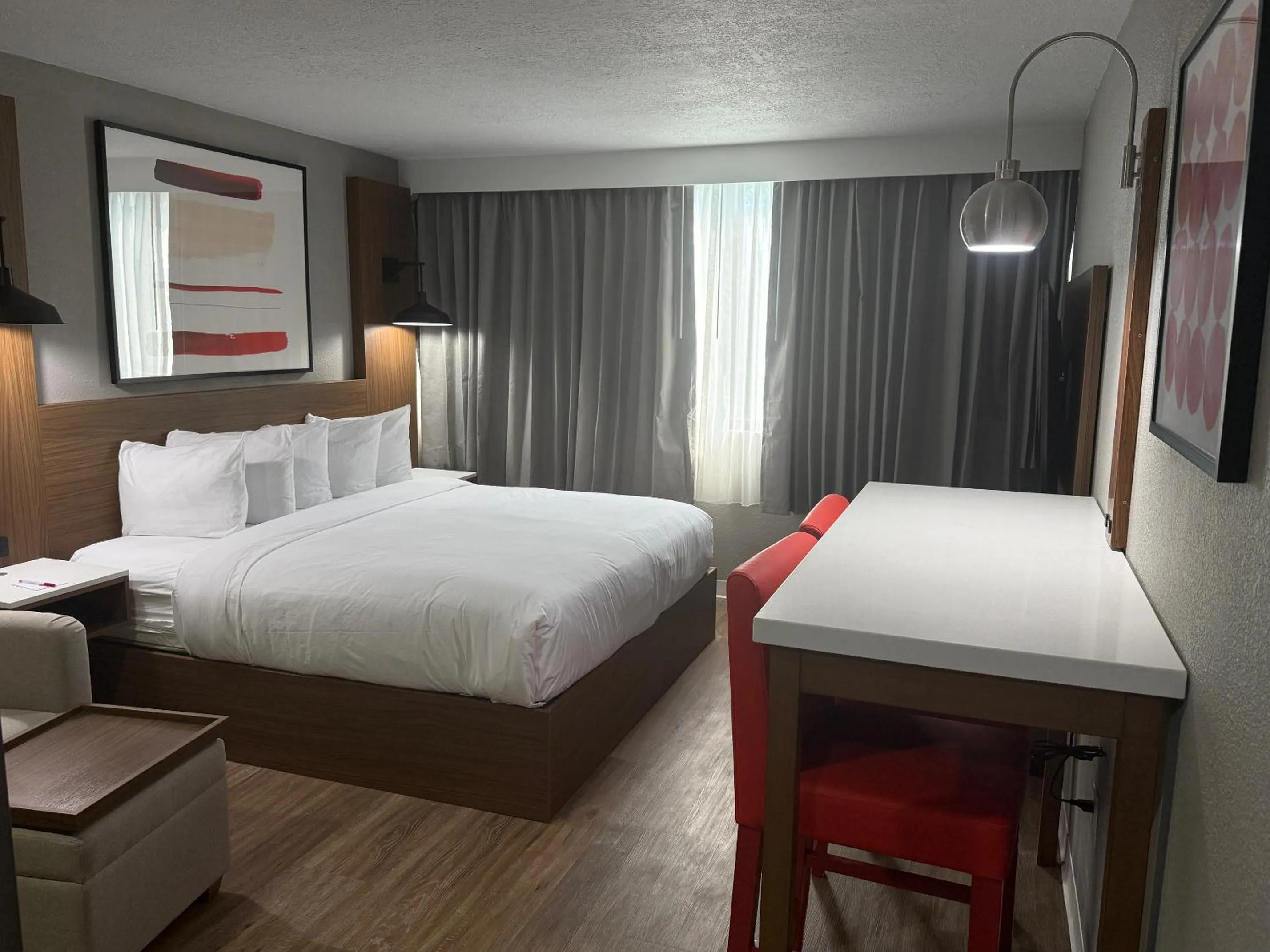 Bed in Ramada by Wyndham Albuquerque Midtown