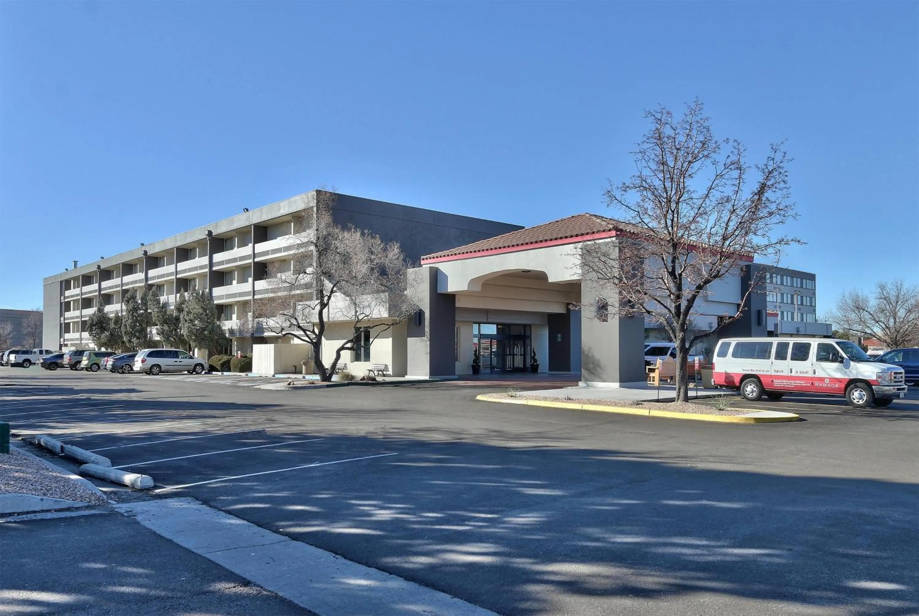 Property building in Ramada by Wyndham Albuquerque Midtown