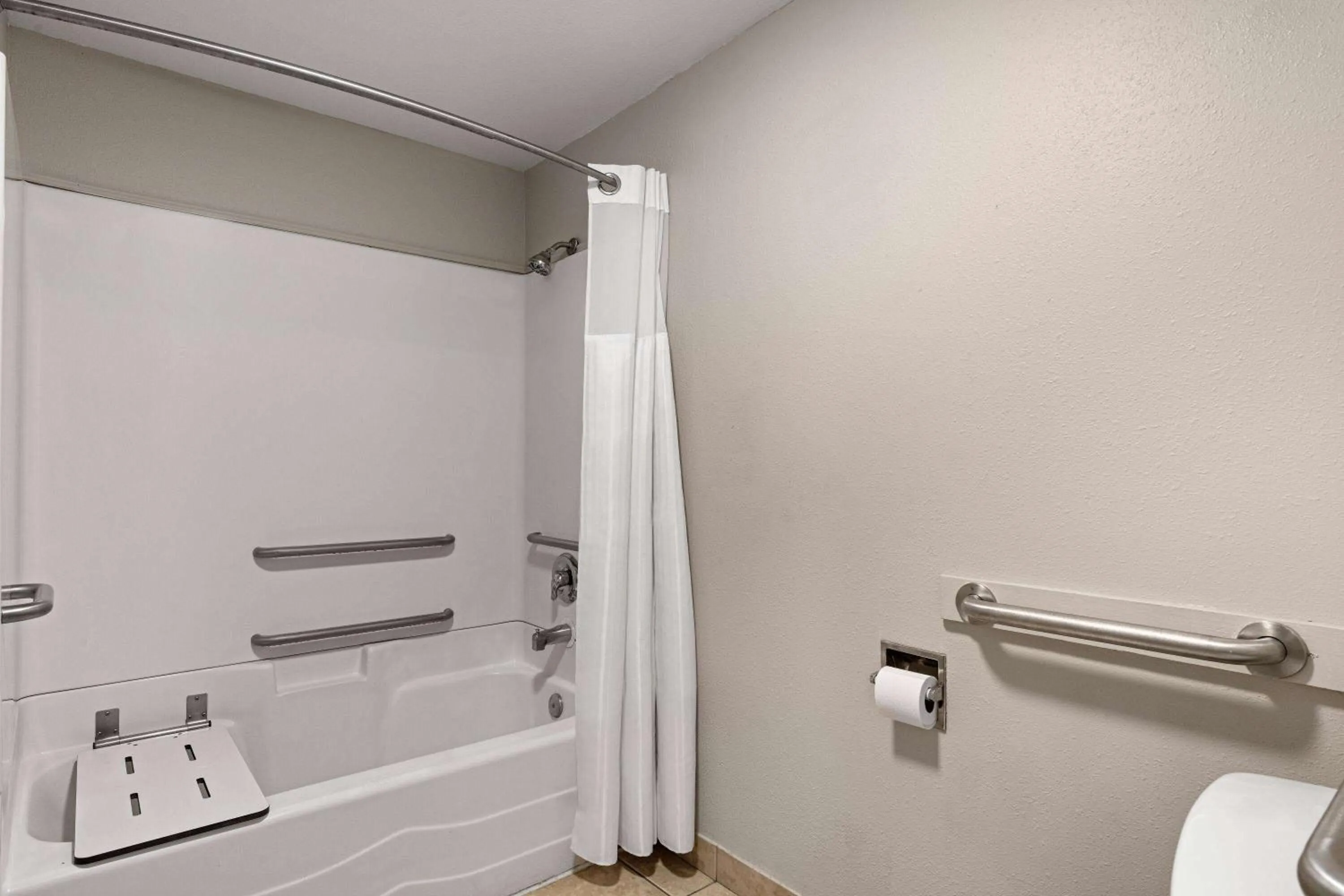 Bathroom in Days Inn by Wyndham Lakewood South Tacoma