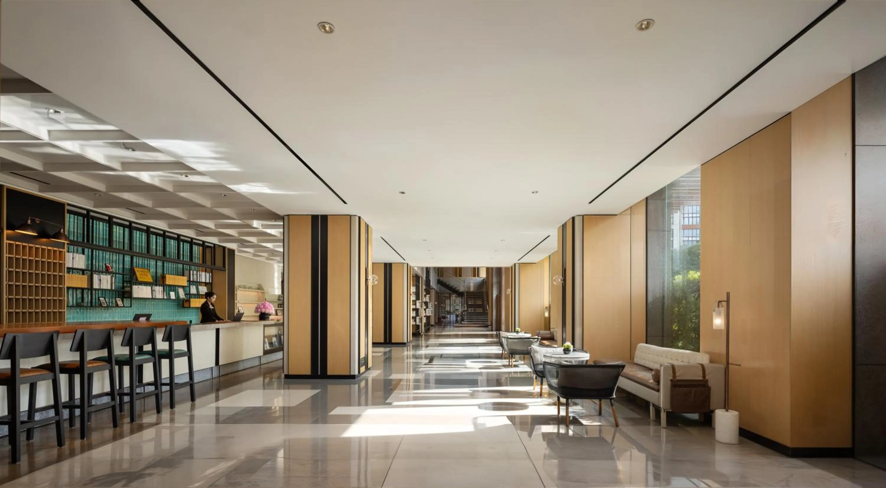 Lobby or reception in Mumian Shenzhen Luohu JDV by Hyatt