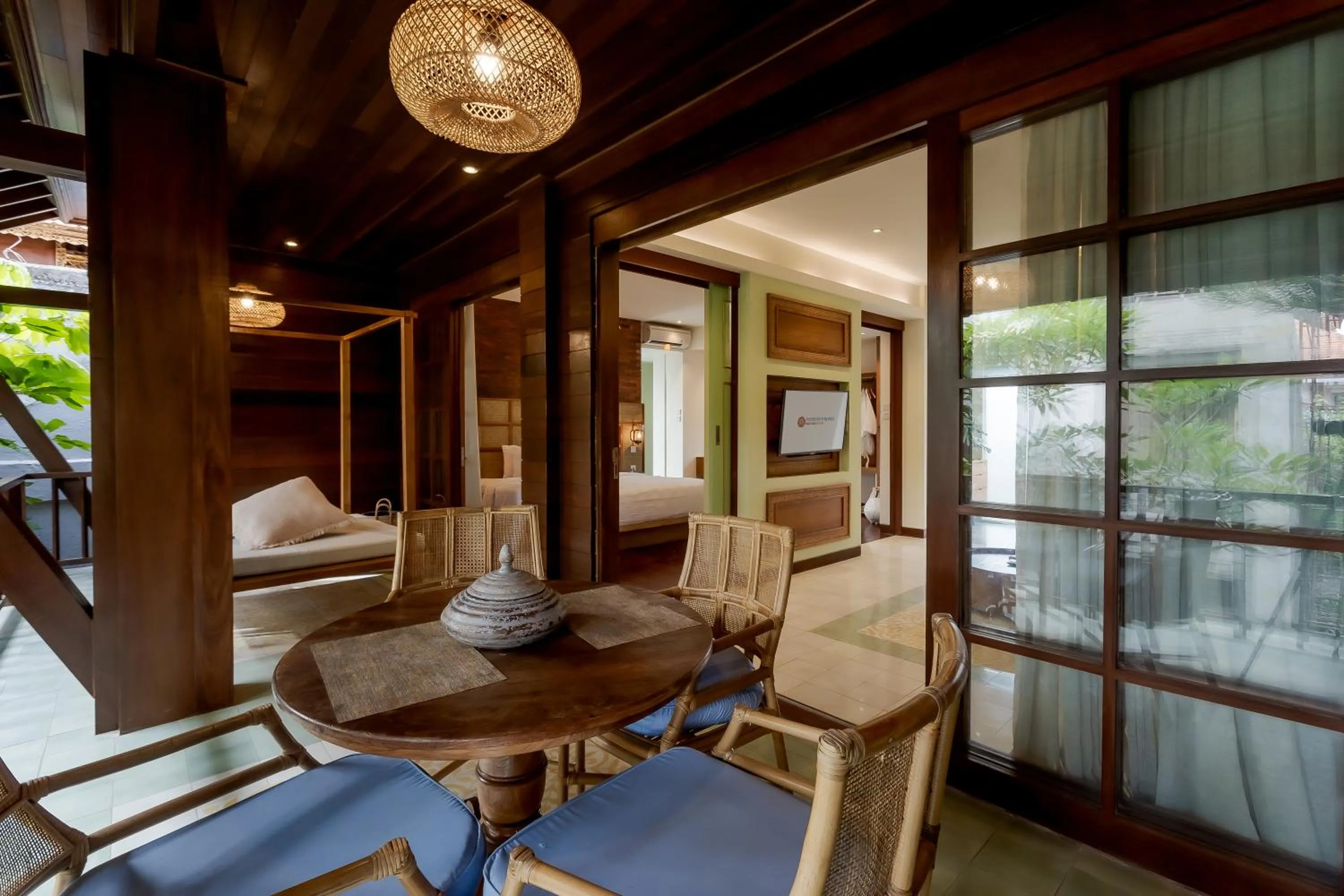 Balcony/Terrace in Fourteen Roses Boutique Hotel, Kuta