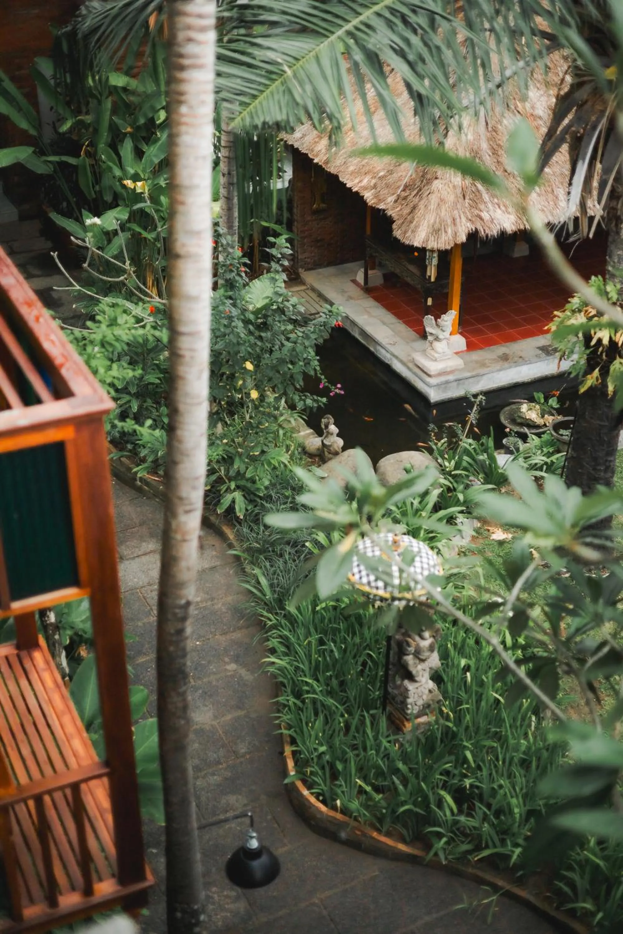 Natural landscape in Fourteen Roses Boutique Hotel, Kuta