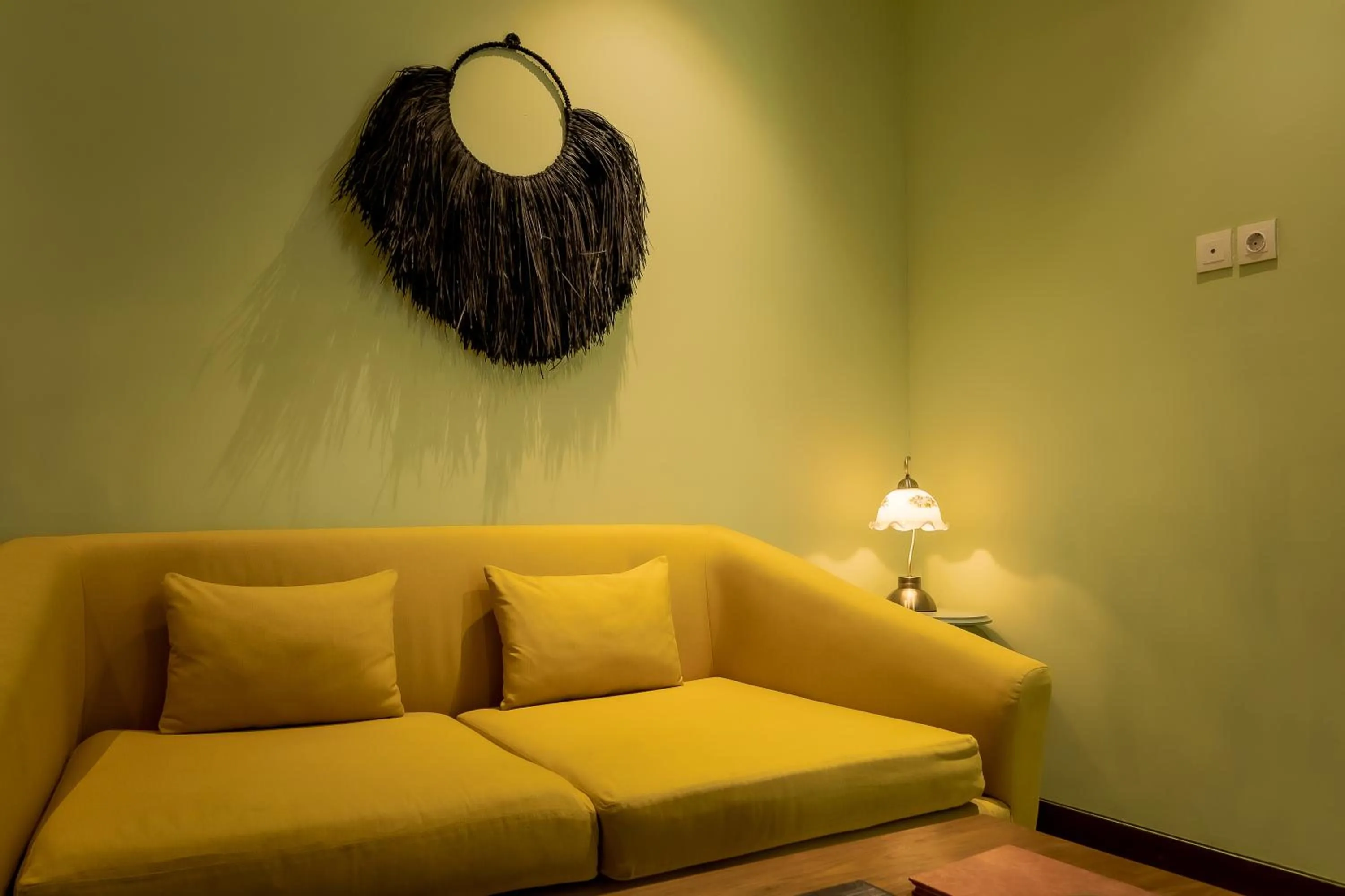 Decorative detail in Fourteen Roses Boutique Hotel, Kuta