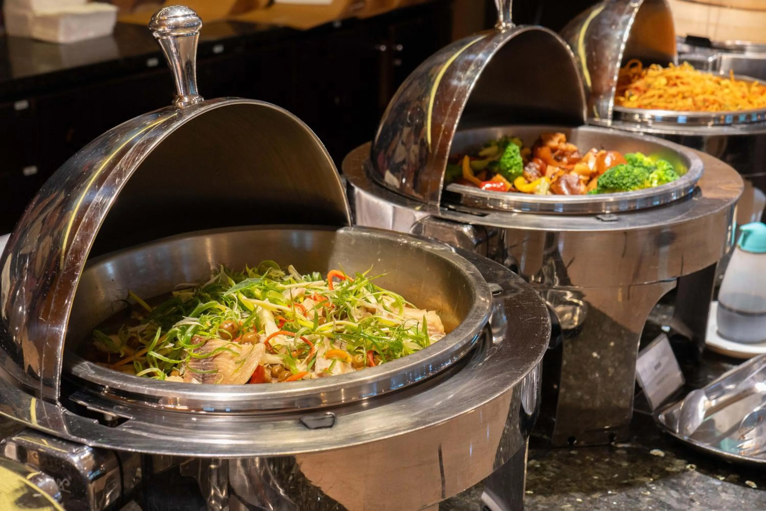 Buffet breakfast in CHECK inn SELECT Taichung Dadun