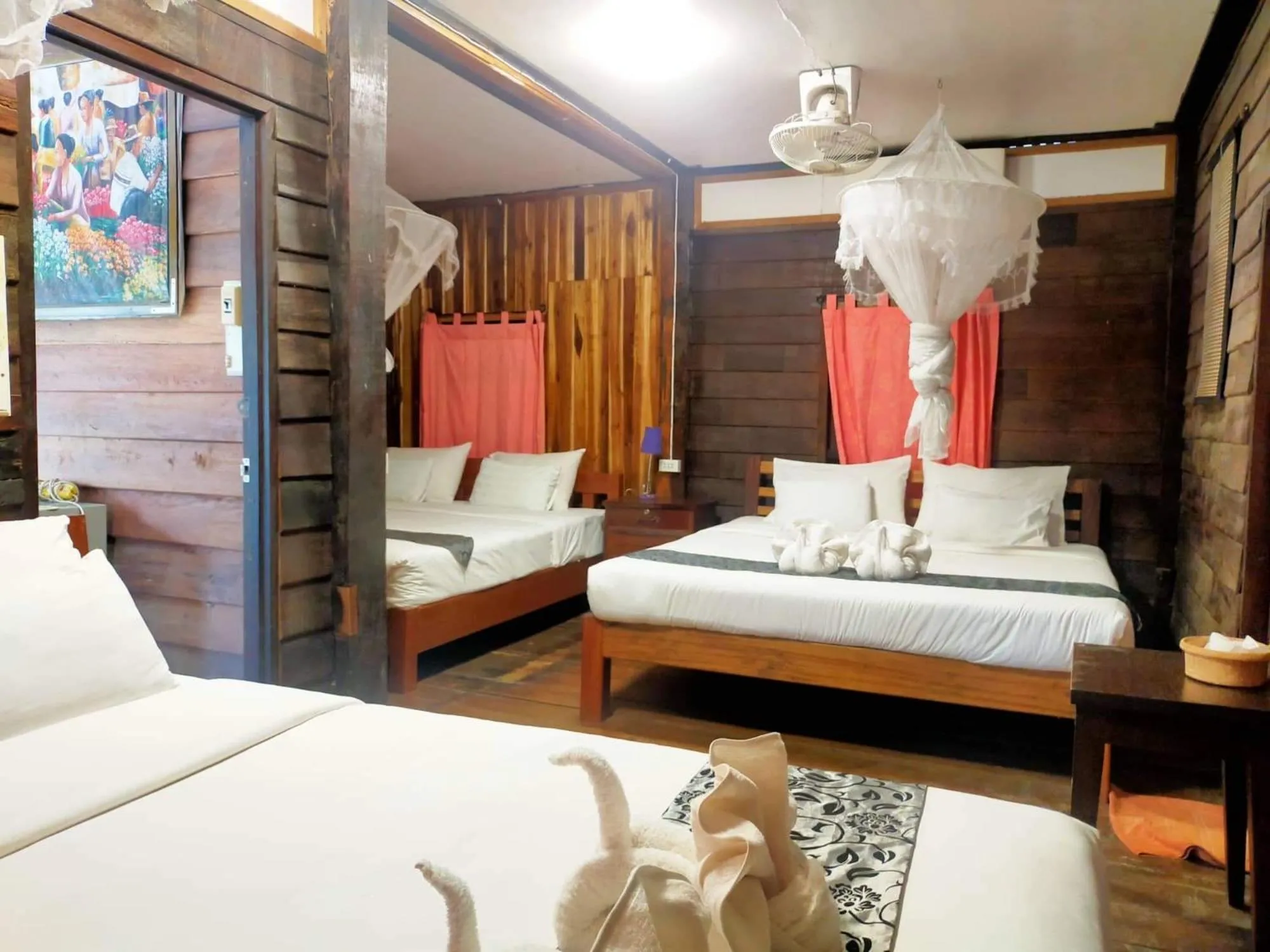 Bed in Champalao The Villa