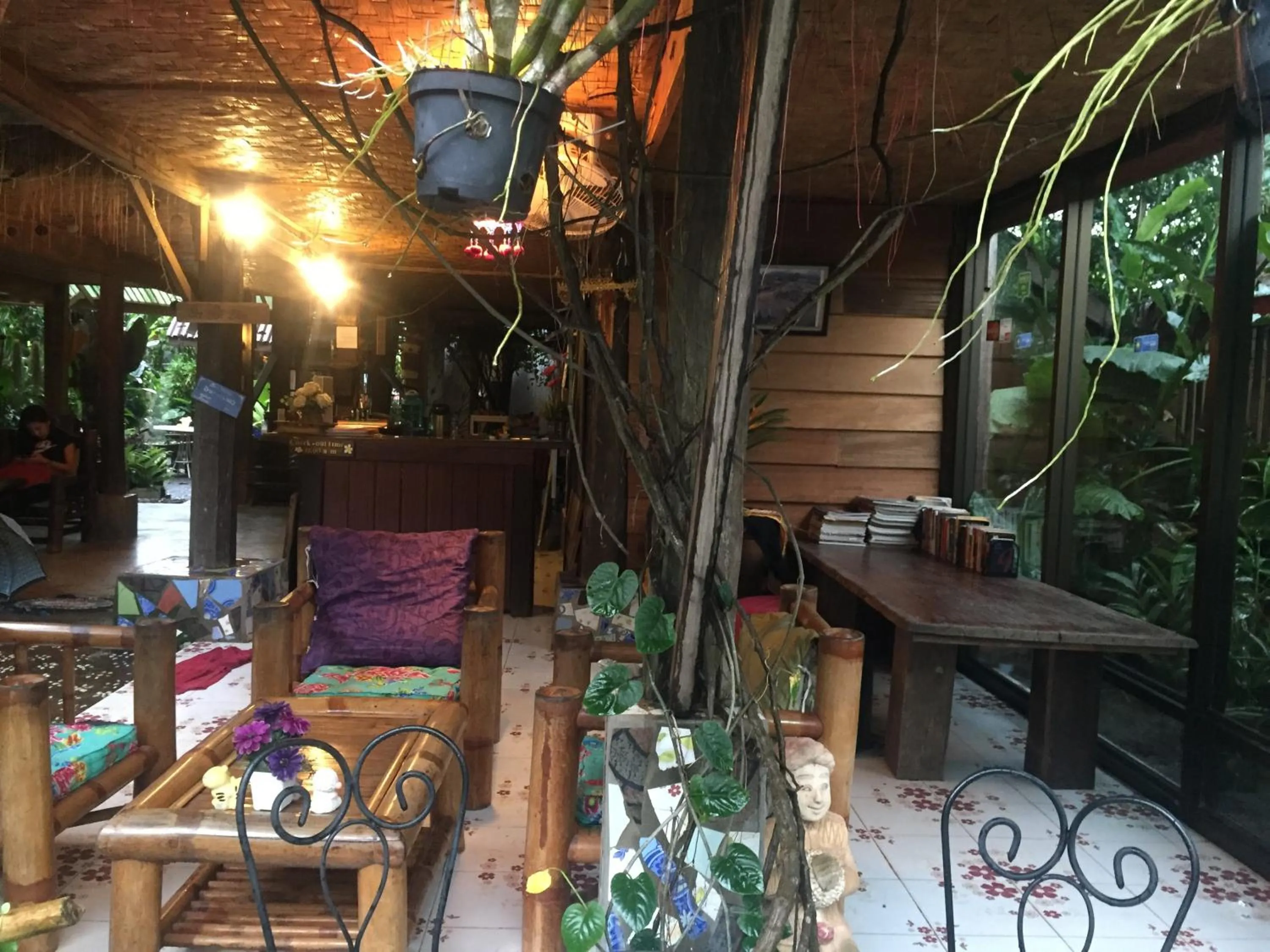 Lobby or reception in Champalao The Villa