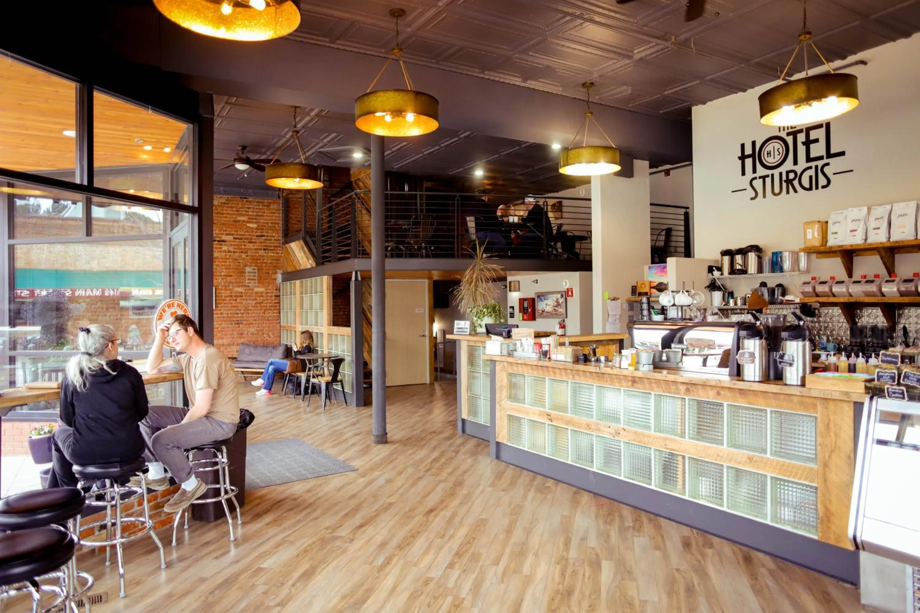 Food and drinks in The Hotel Sturgis