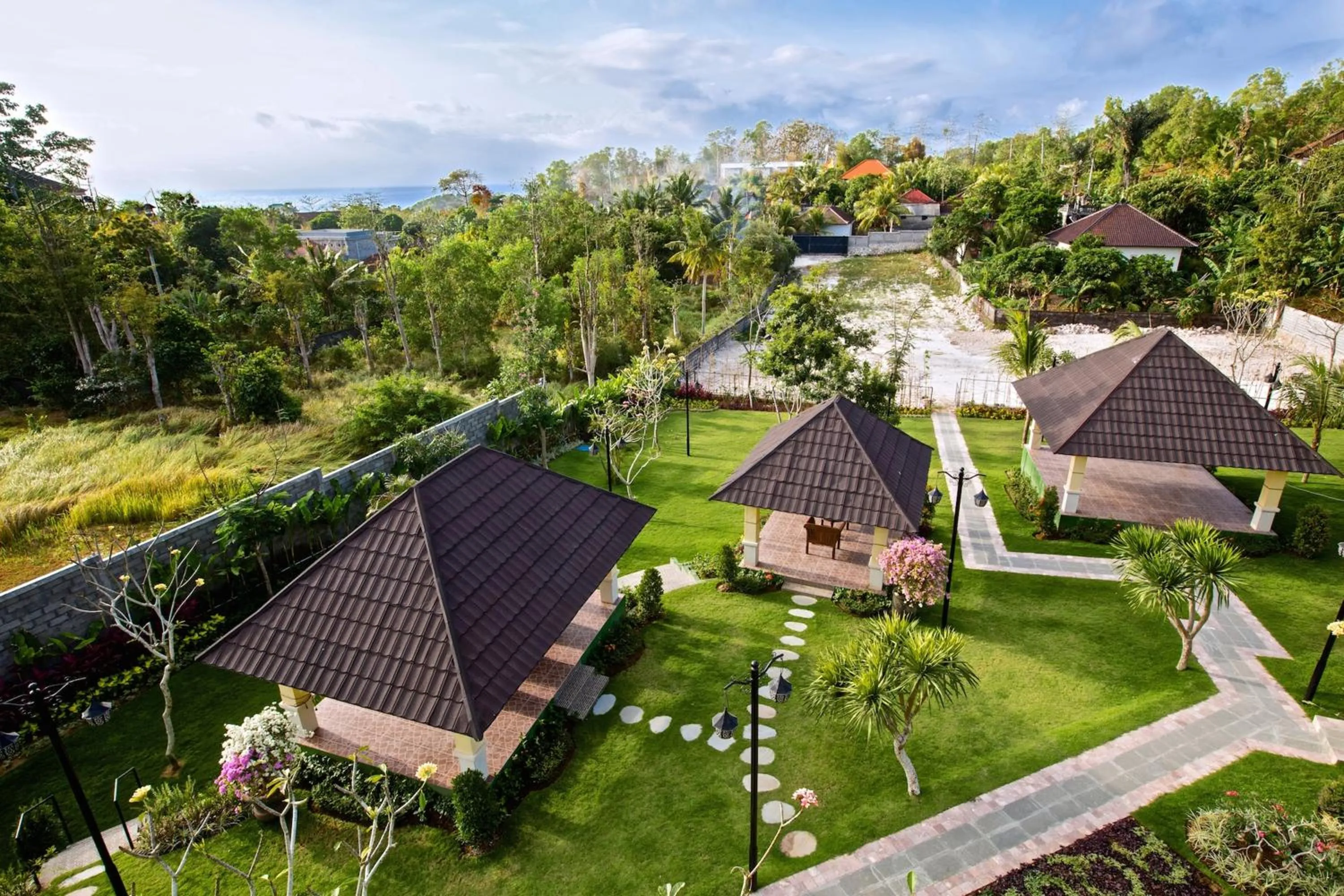 Bird's eye view in Flamingo Dewata Suite