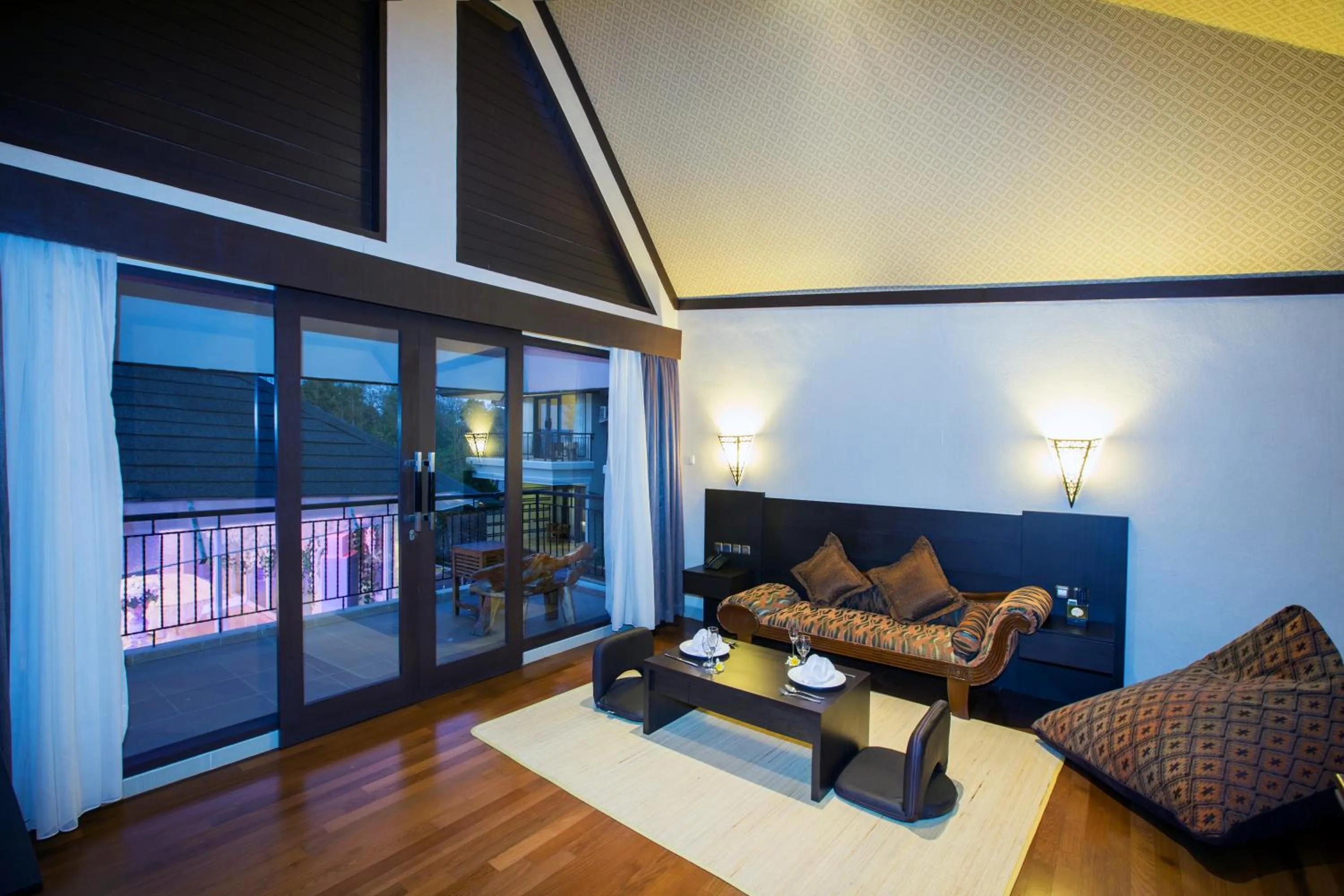 Balcony/Terrace in Flamingo Dewata Suite