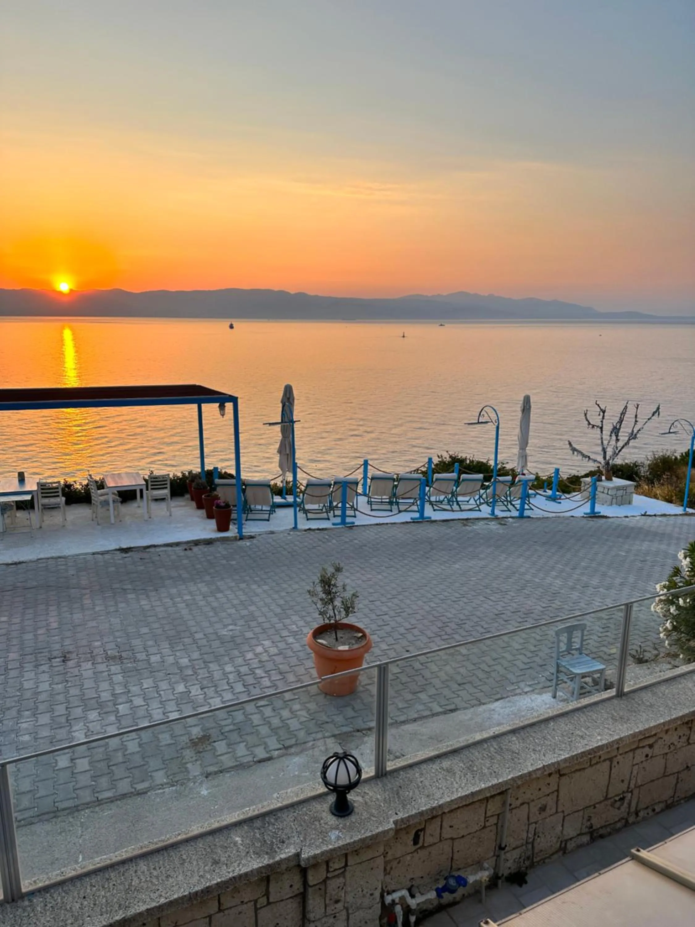 Sea view in Fener Hotel Café & Kahvalti