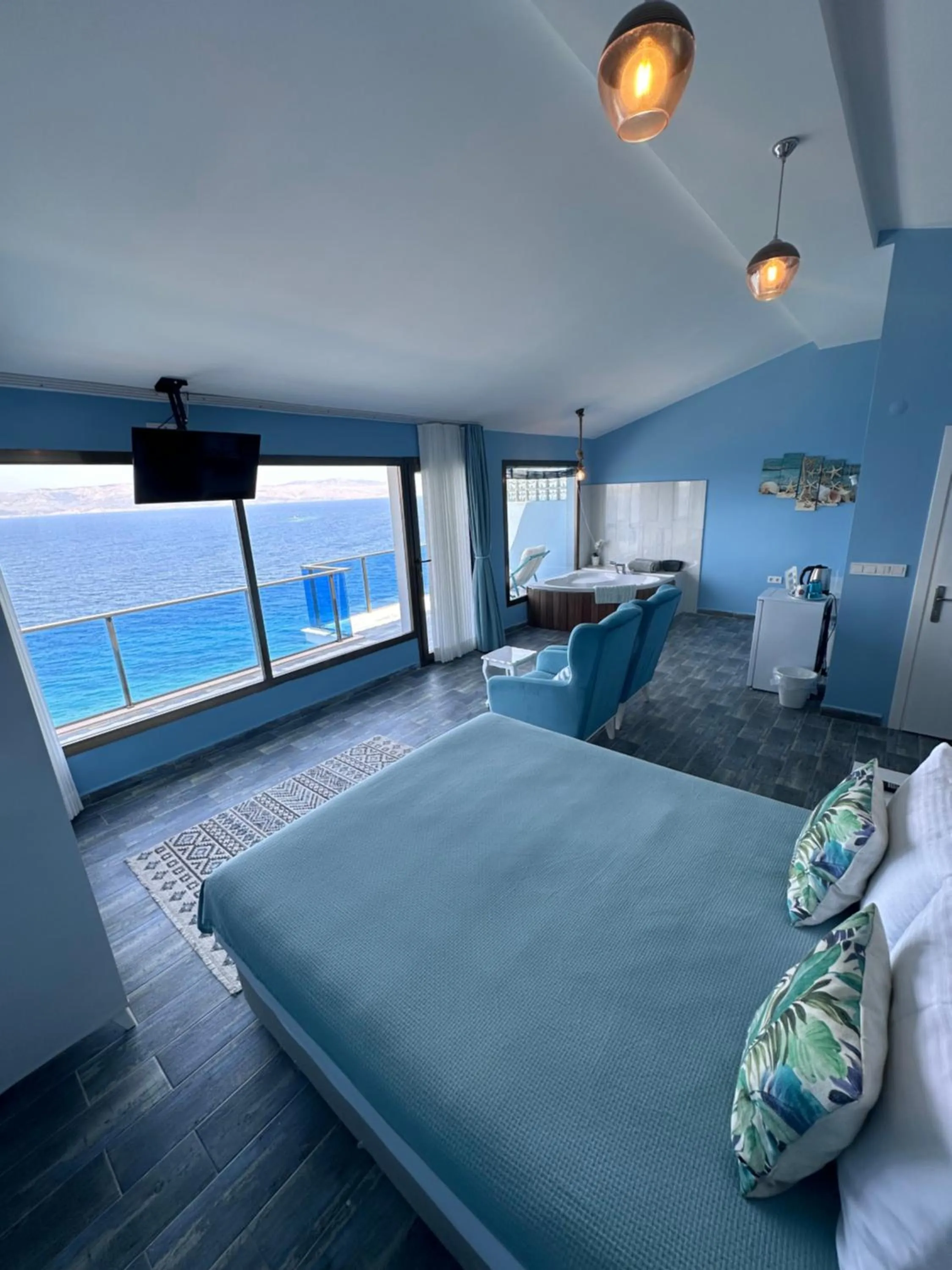 Bedroom, Bed in Fener Hotel Café & Kahvalti