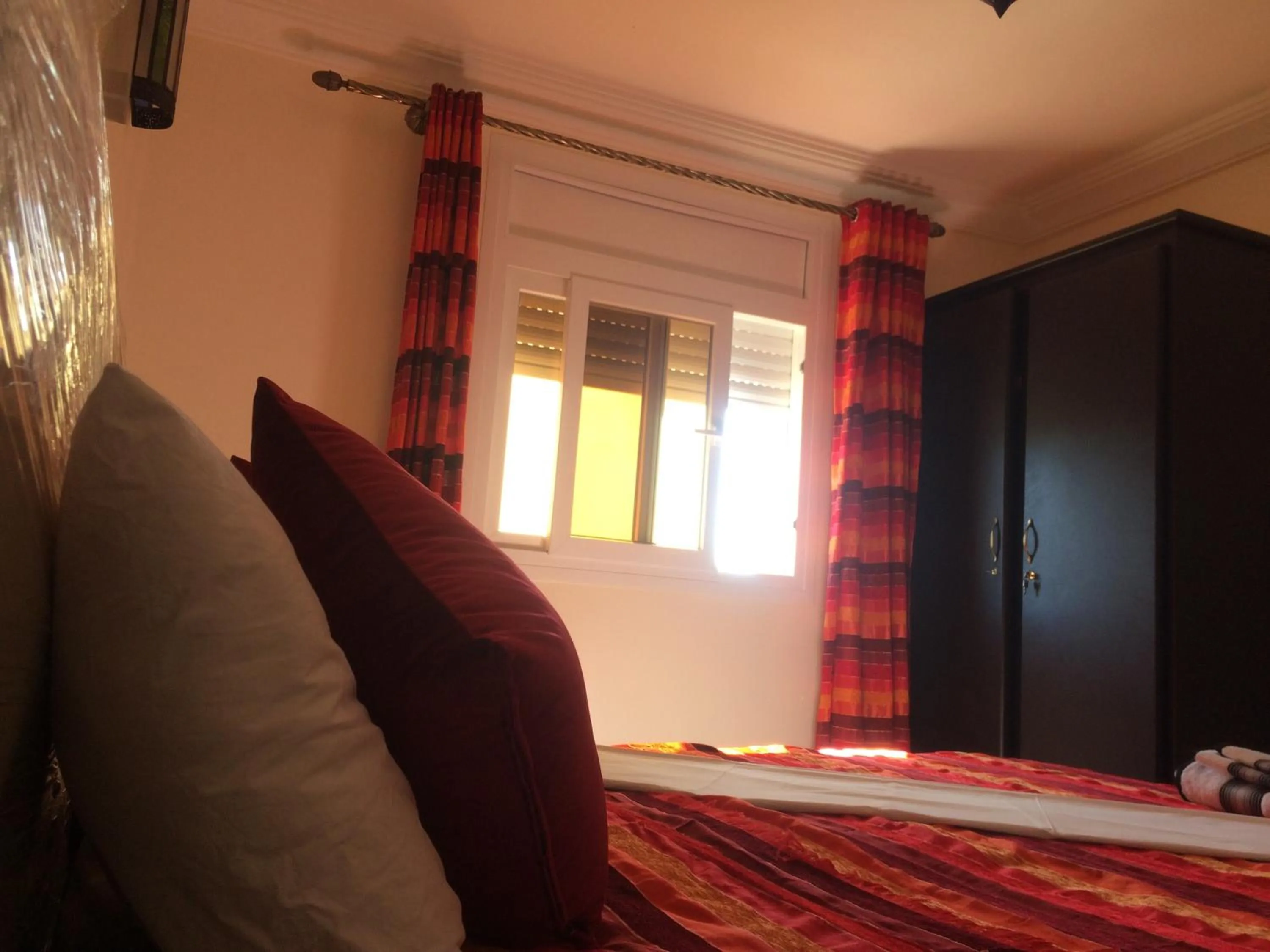 Bed in ITRANE GUEST HOUSE