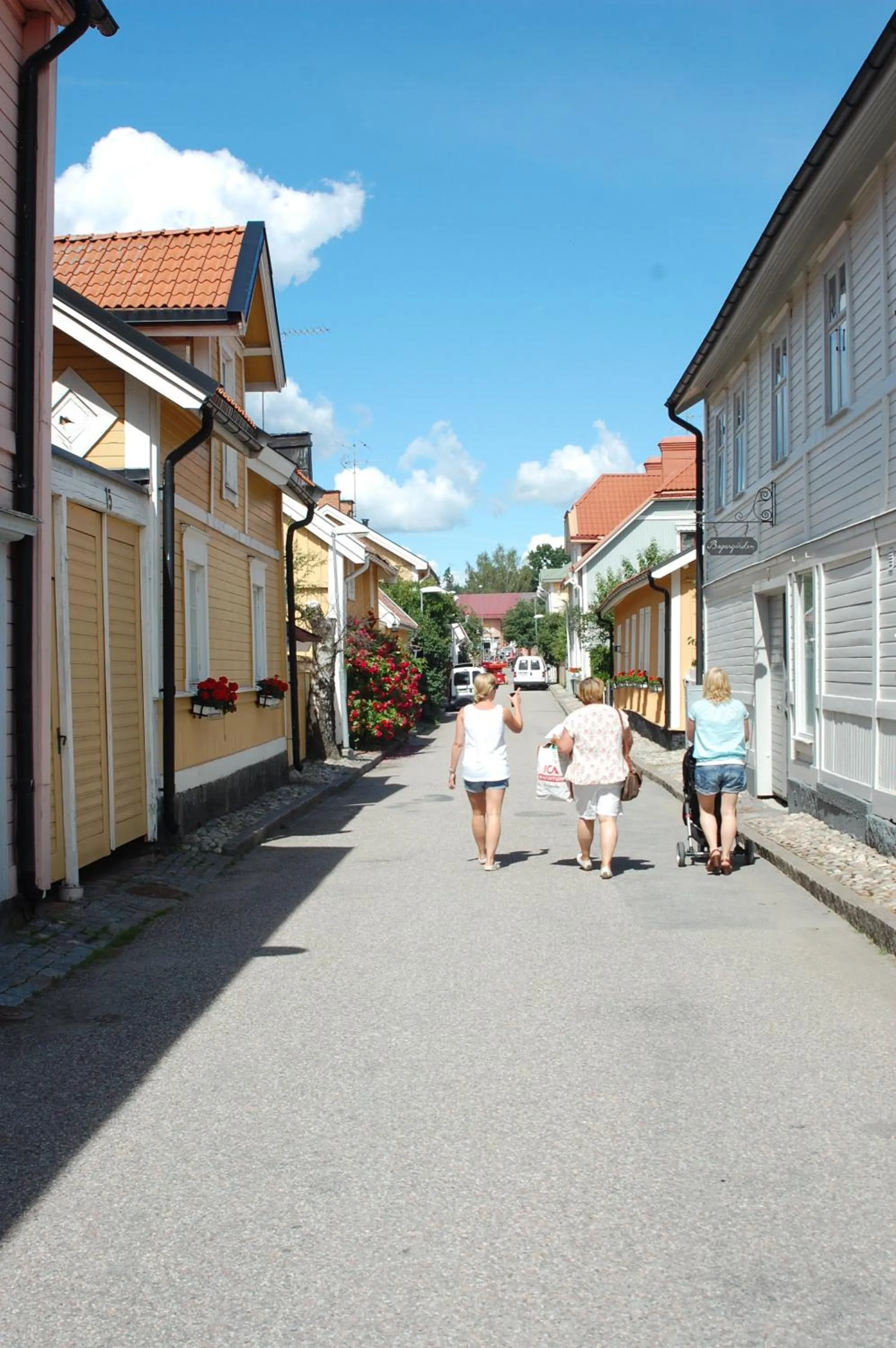 Natural landscape in Röda Magasinet