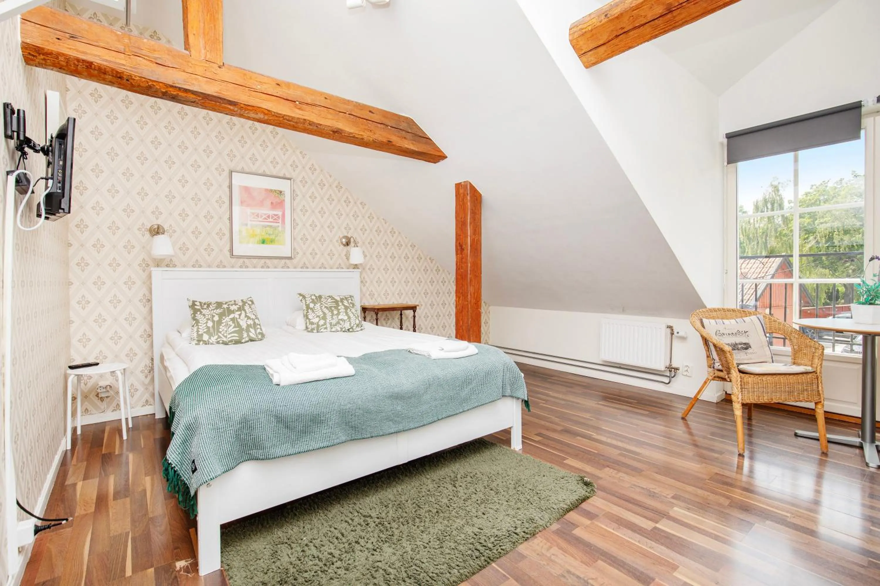 Bedroom, Bed in Röda Magasinet