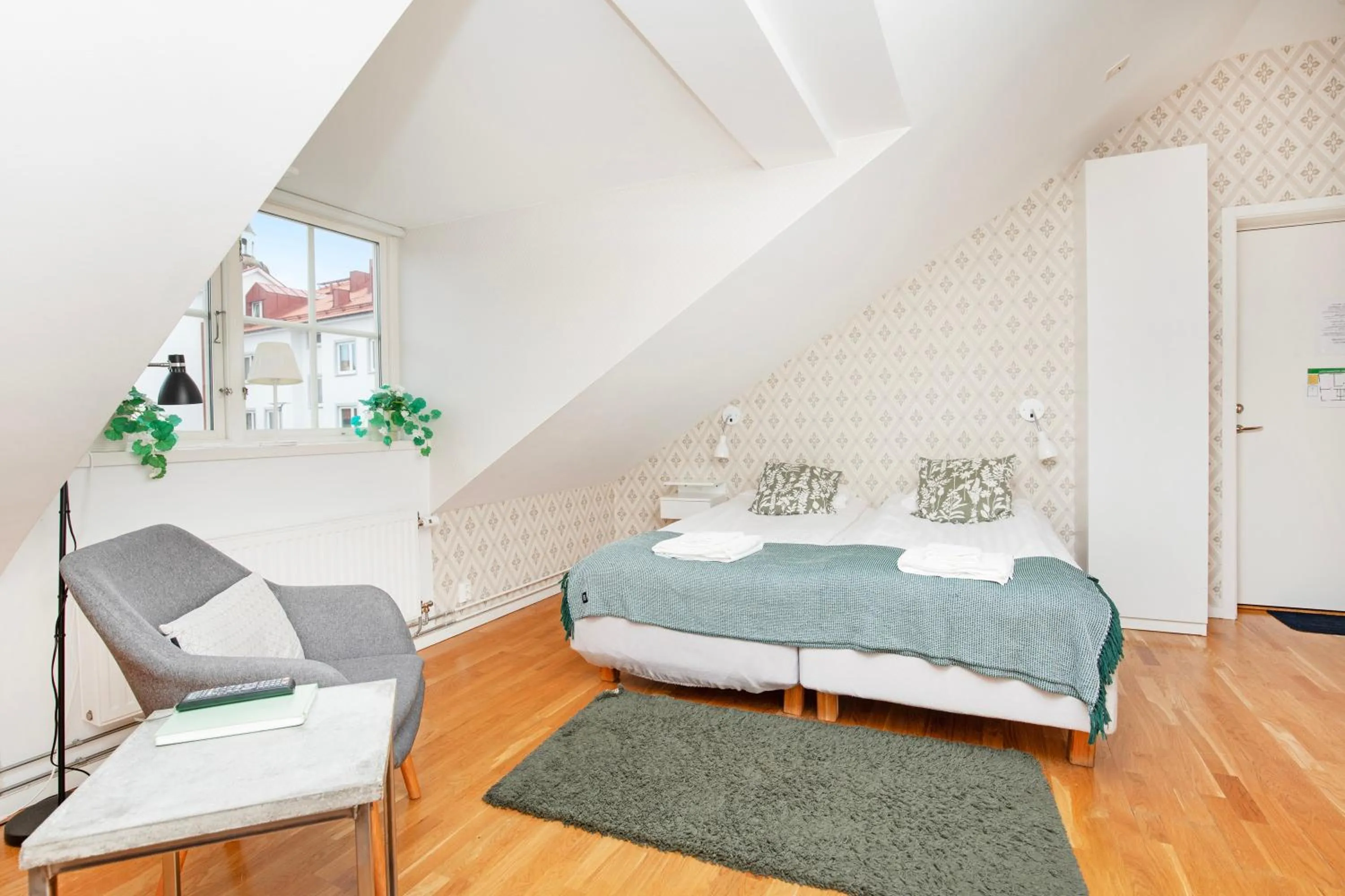 Bed in Röda Magasinet