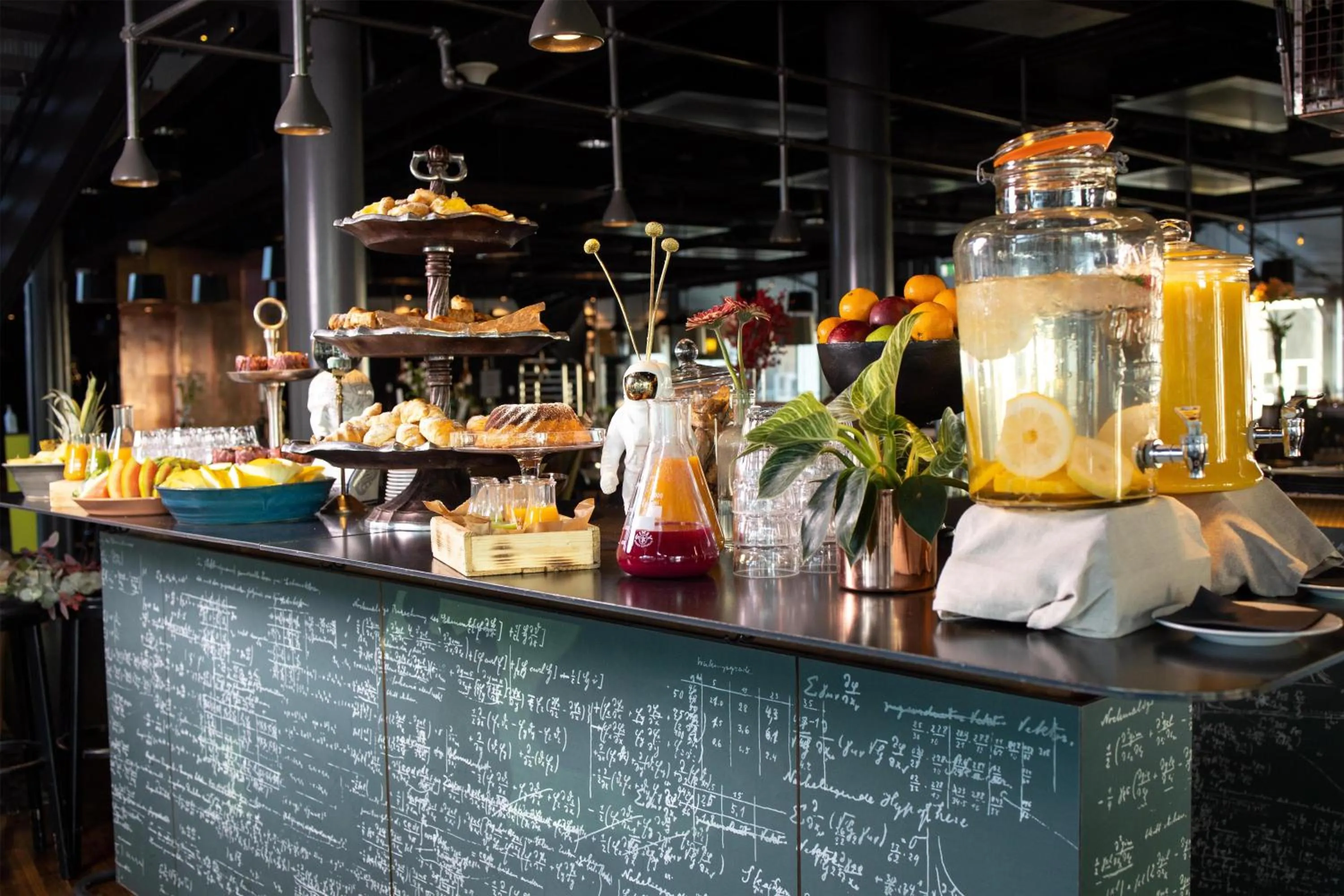 Breakfast in Radisson Blu Riverside Hotel