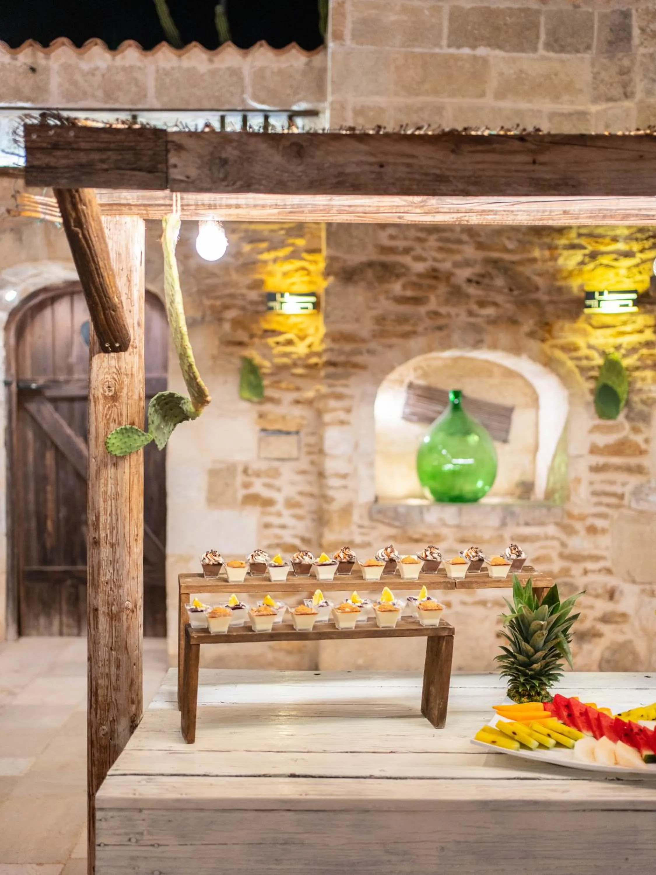 Patio in Antica Masseria Martuccio