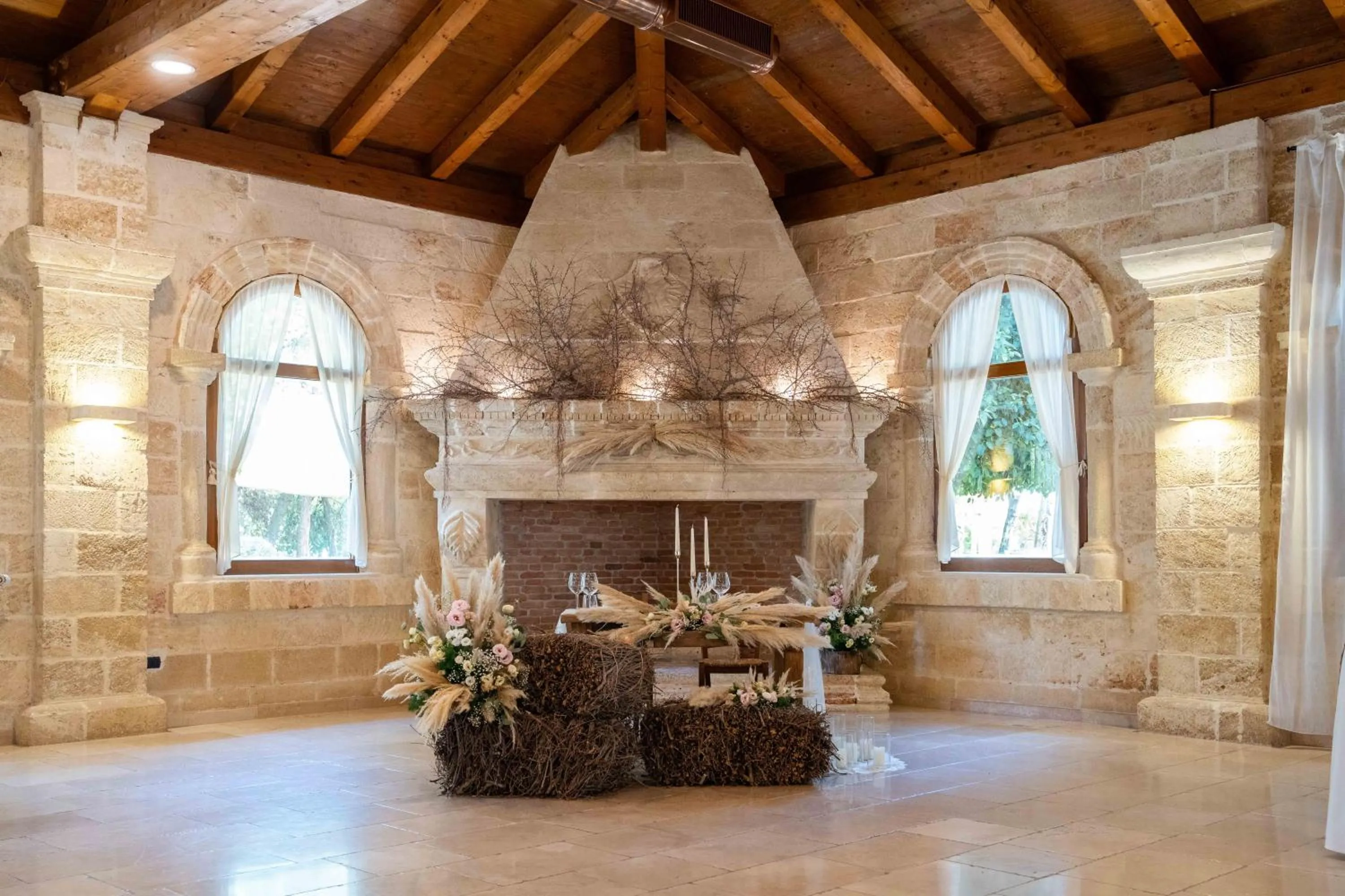 Meeting/conference room in Antica Masseria Martuccio