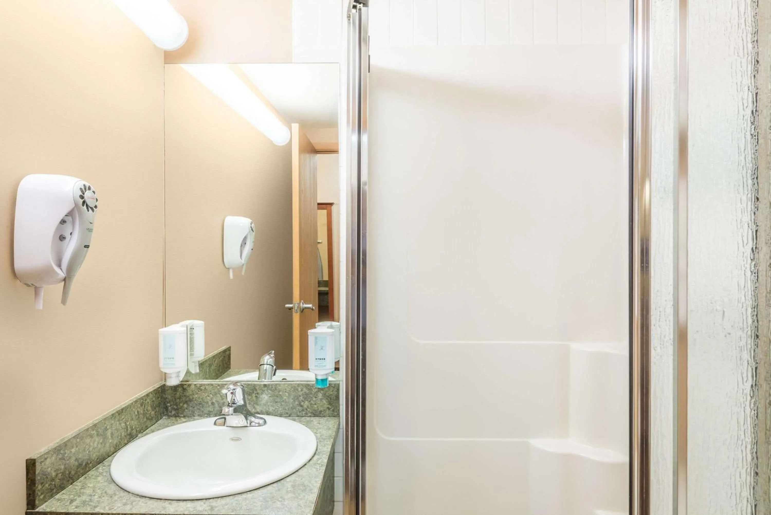 Bathroom in Super 8 by Wyndham St Johns