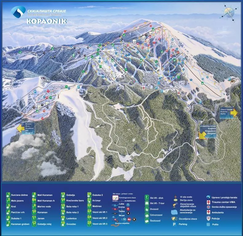 Neighbourhood in As Lux Apartmani Kopaonik