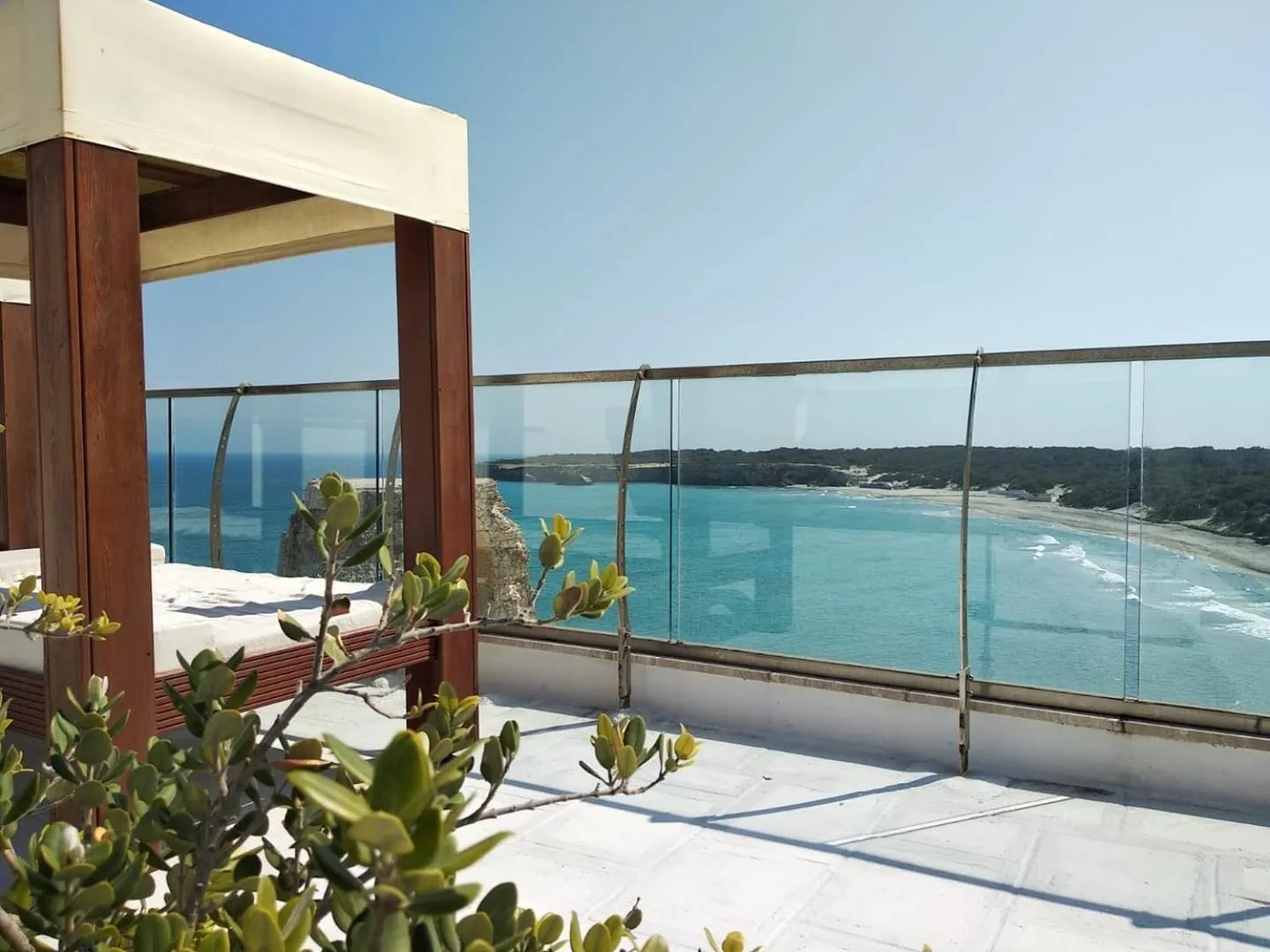 Patio in Hotel Belvedere