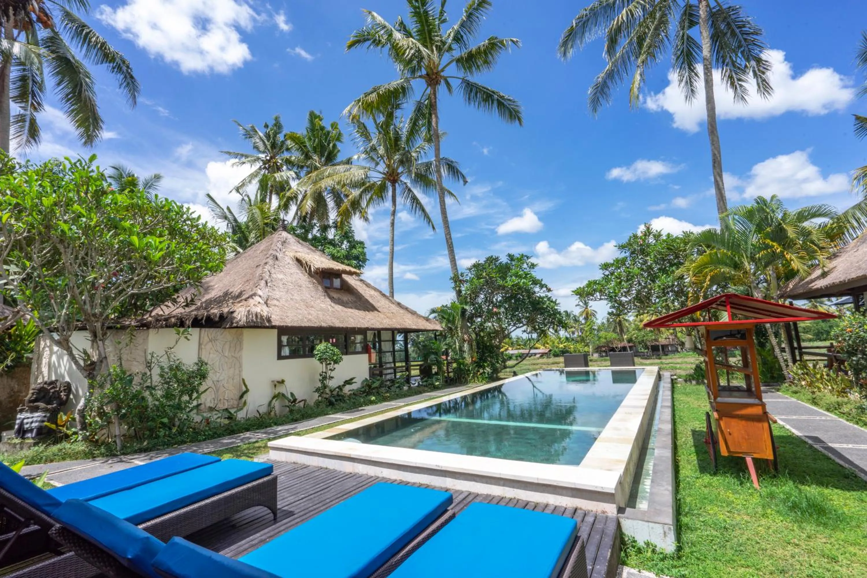 Swimming pool in Lodtunduh Sari