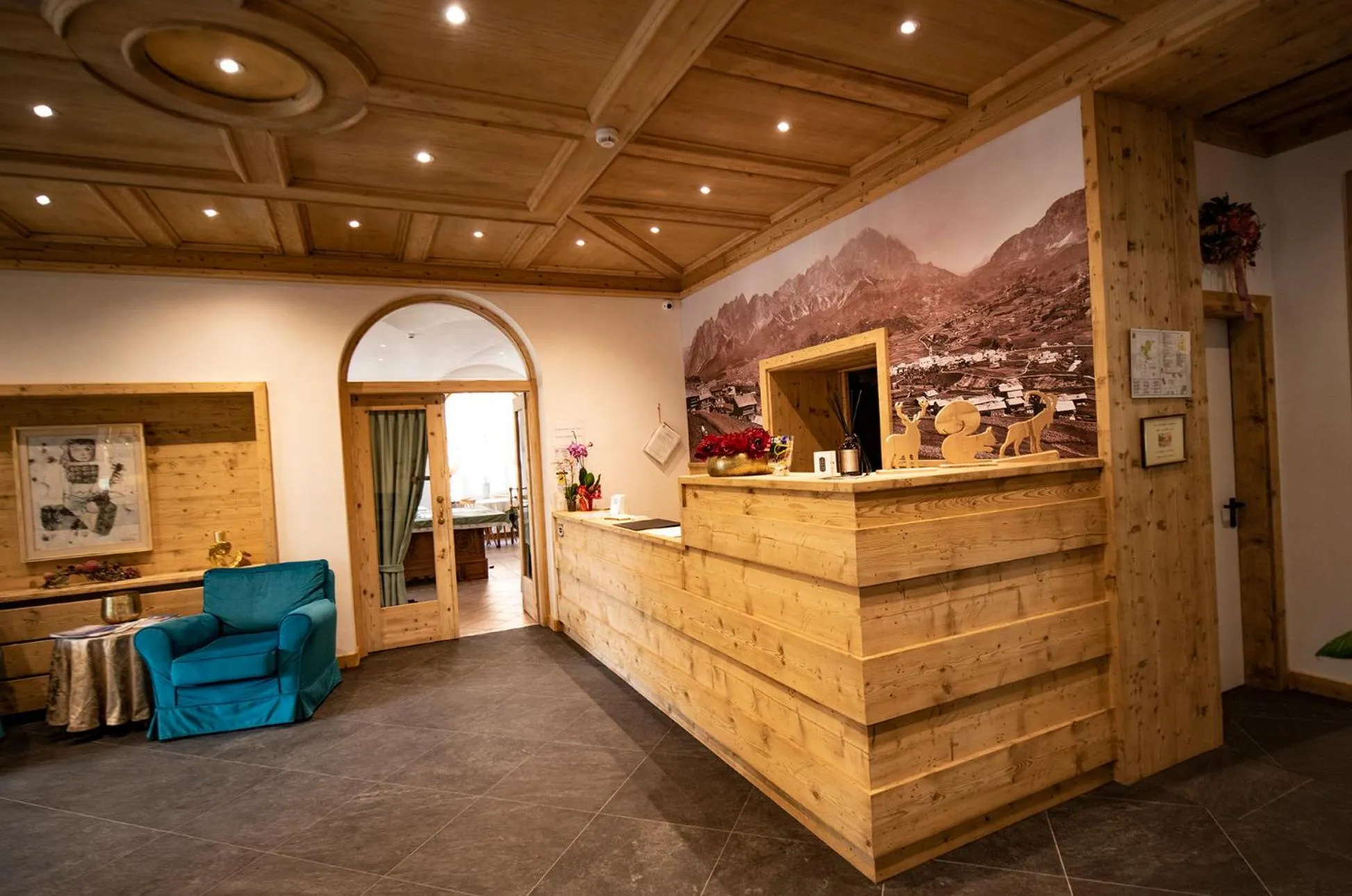 Lobby or reception in Hotel Regina