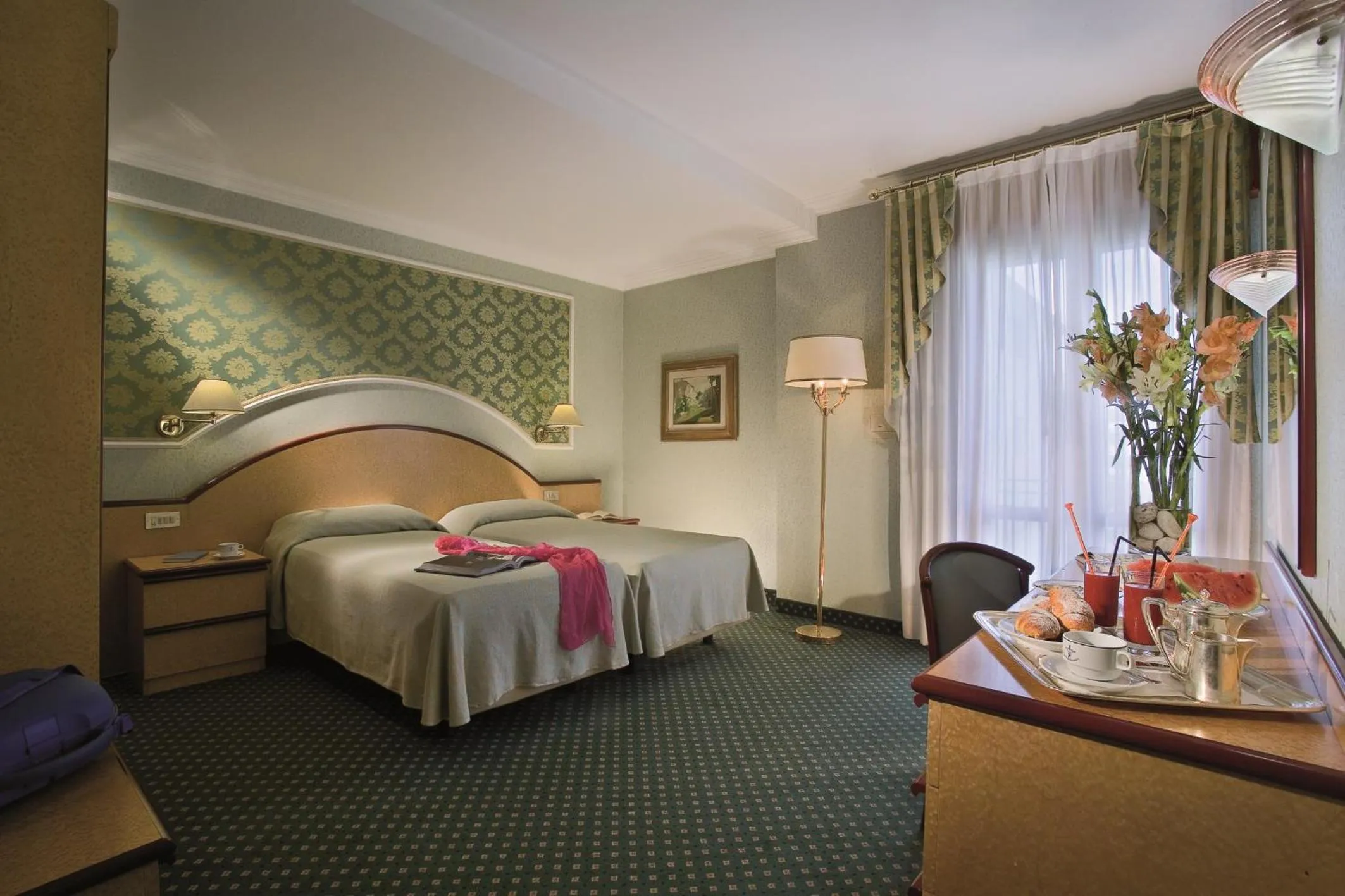 Photo of the whole room, Bed in Palace Hotel Meggiorato