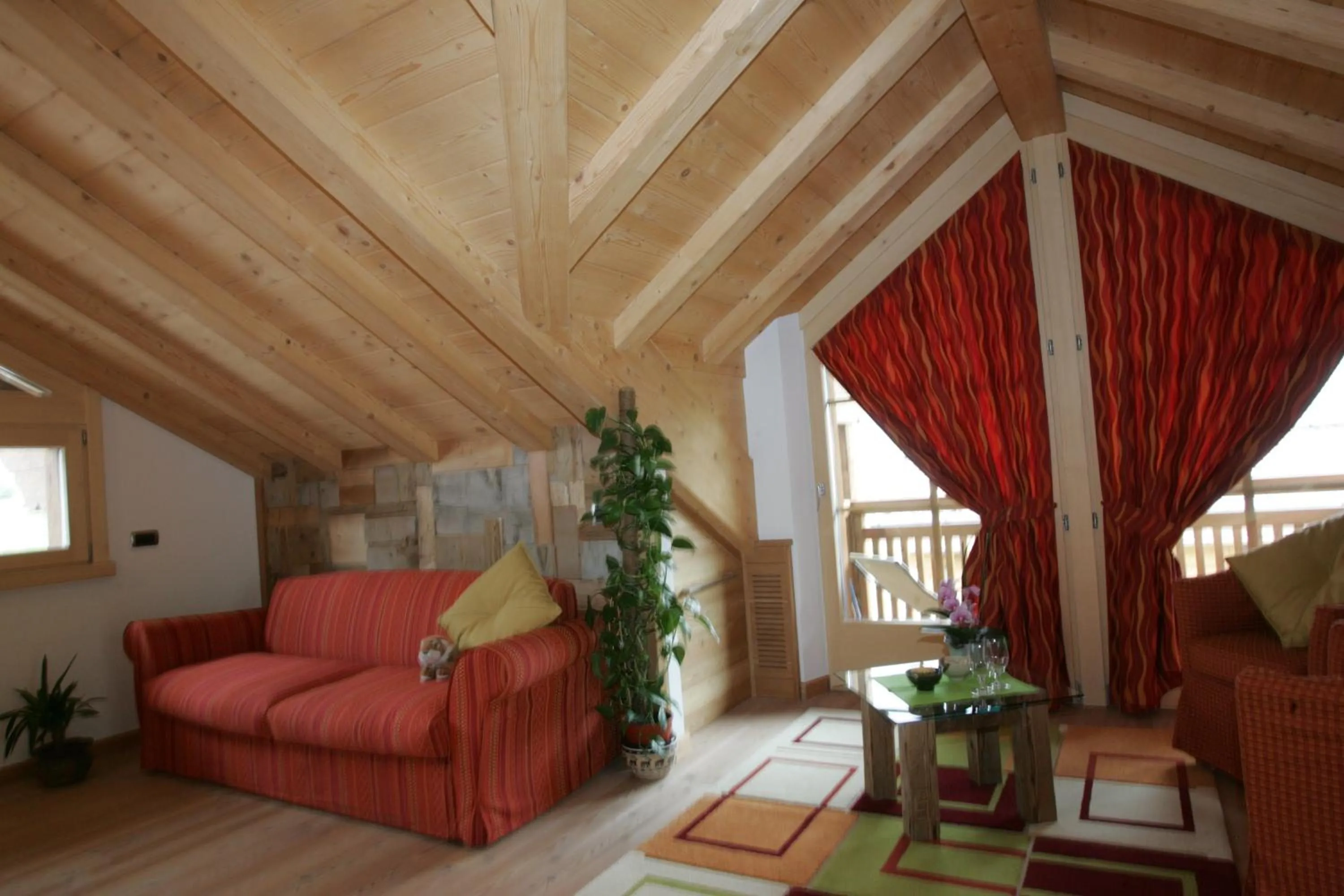 Living room in Chalet Nada