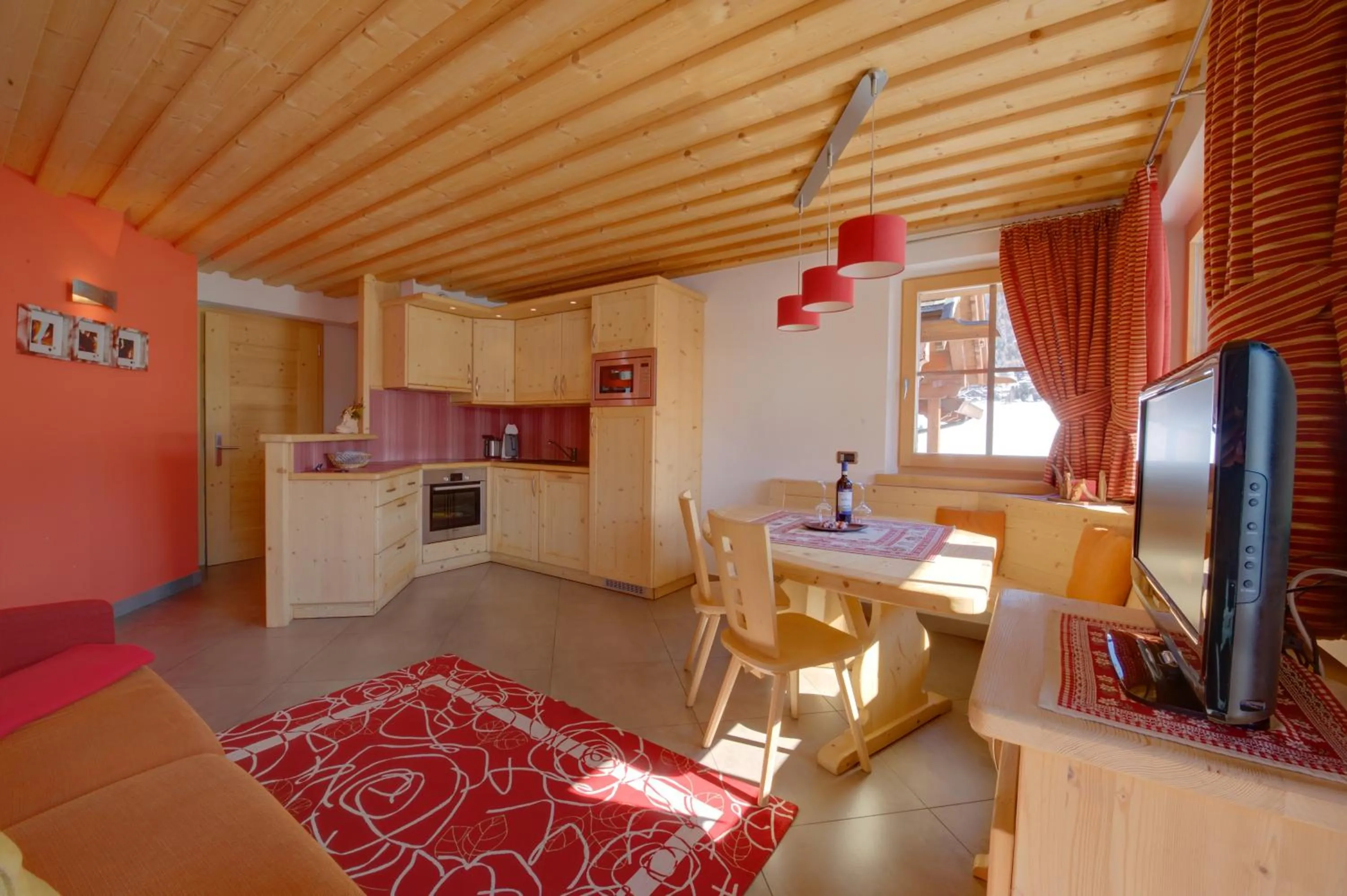 Living room in Chalet Nada