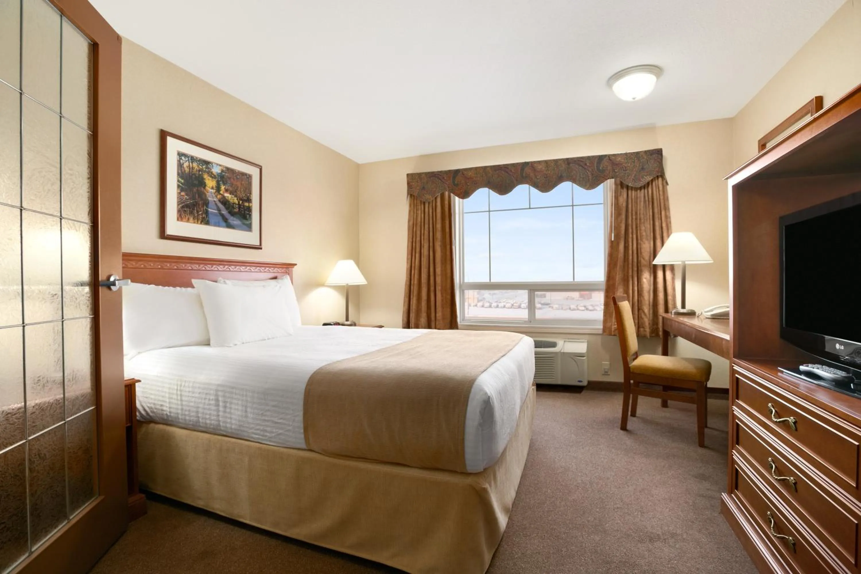 Bedroom, Bed in Super 8 by Wyndham High Level AB