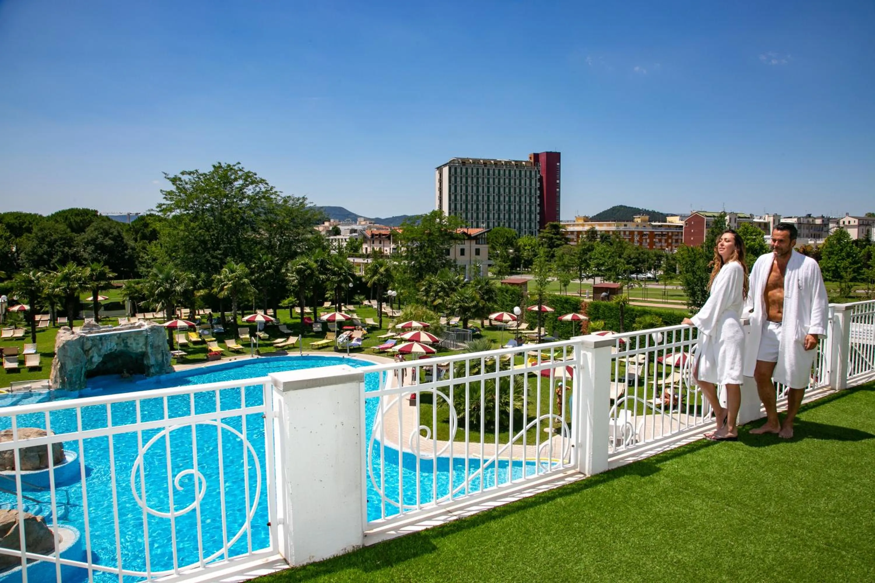 City view in Hotel Terme All'Alba