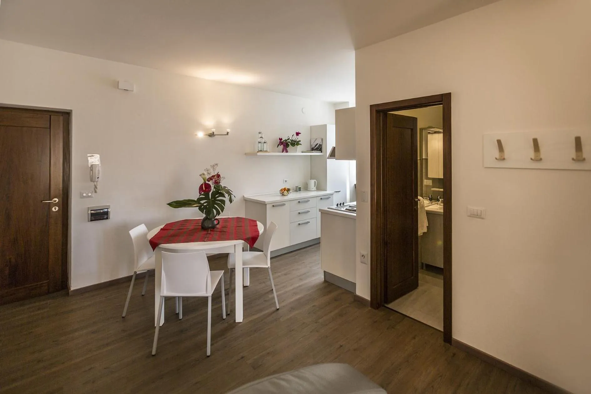 Kitchen or kitchenette in Le Servite Apartments