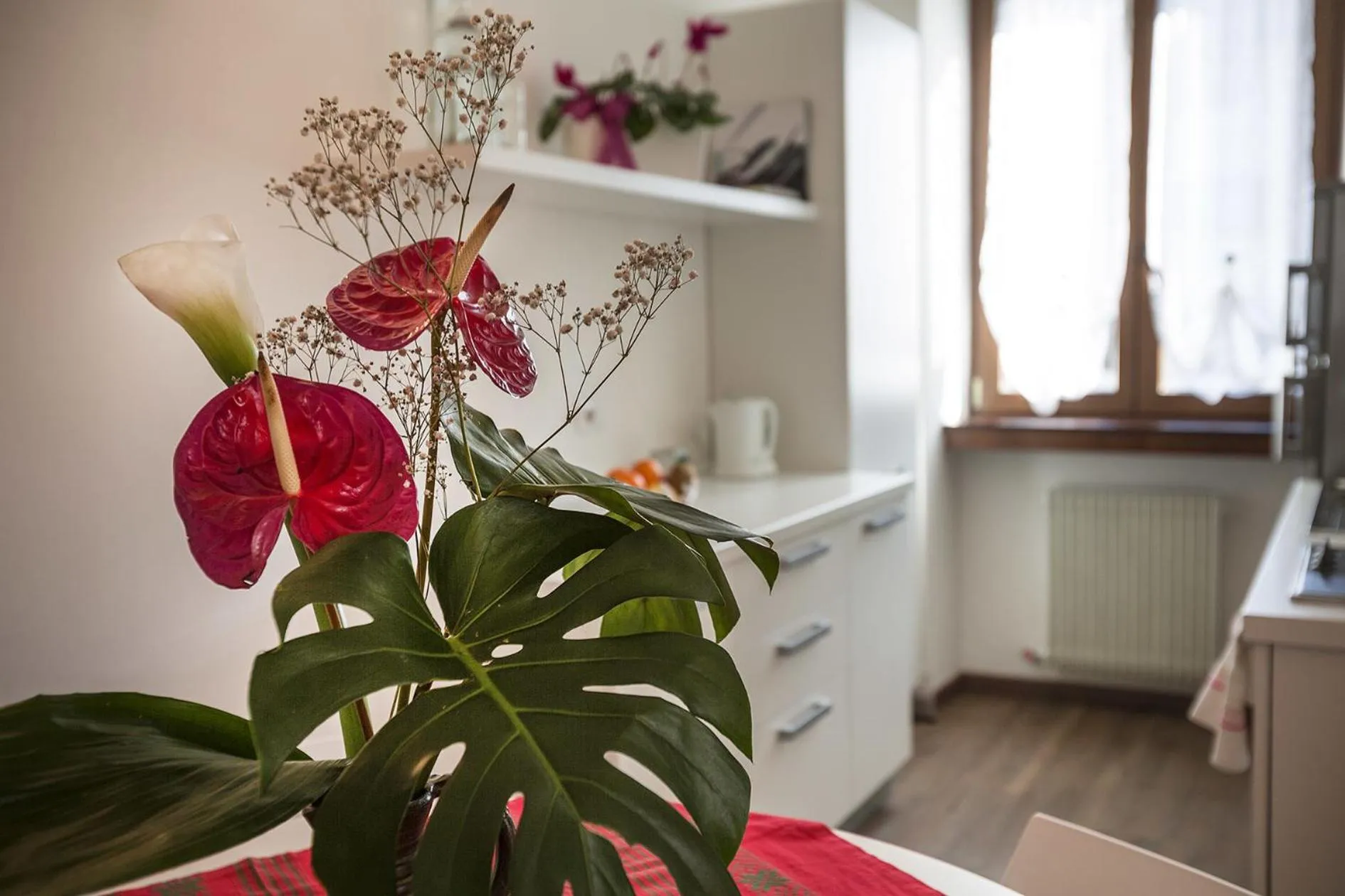 Decorative detail in Le Servite Apartments