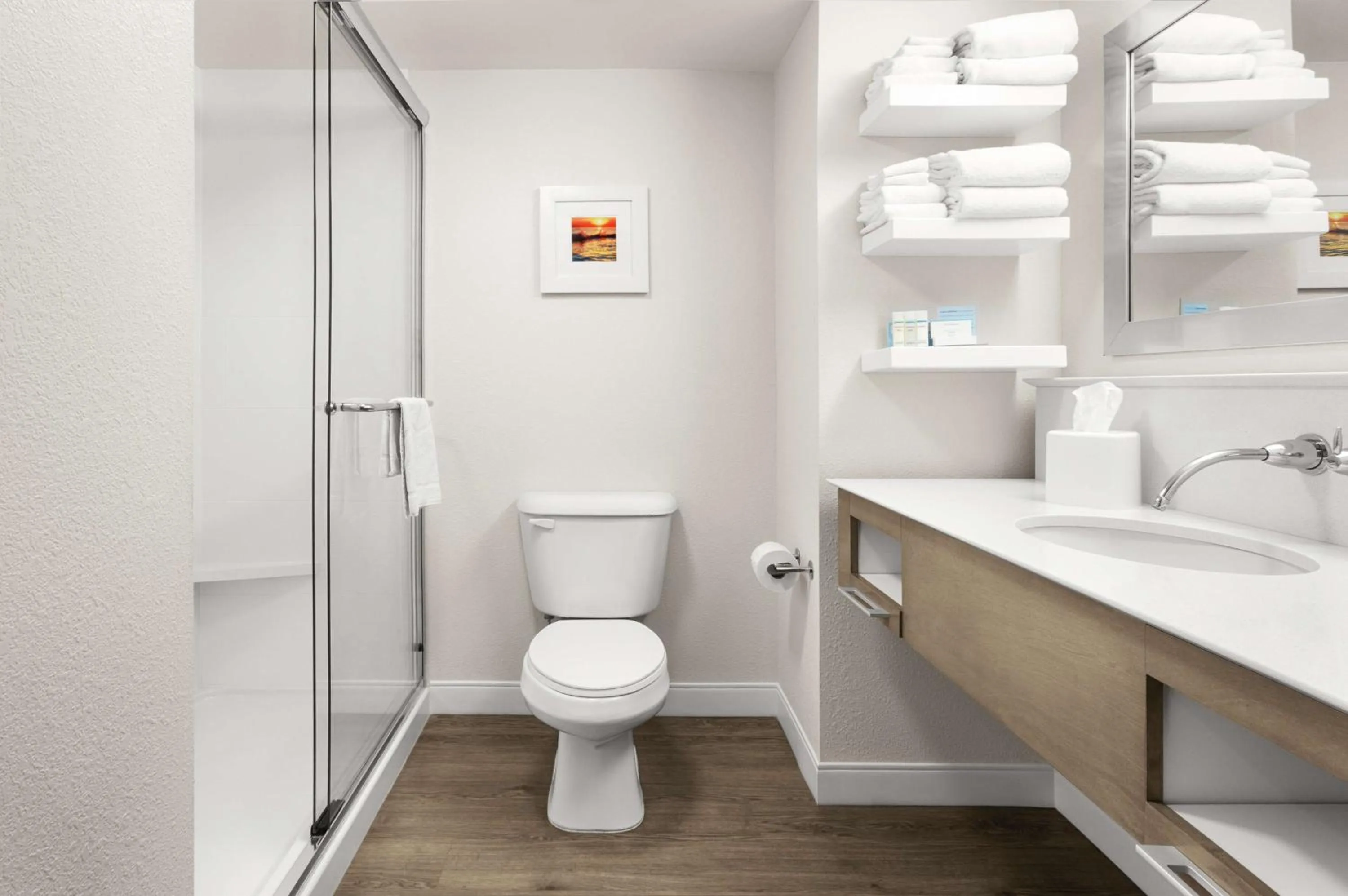 Bathroom in Hampton Inn Georgetown-Marina