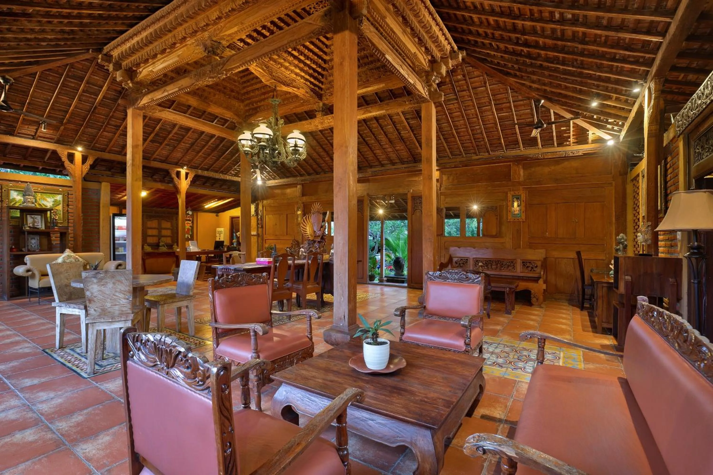 Lobby or reception in Mahe Garden Inn and Villas by Kamara