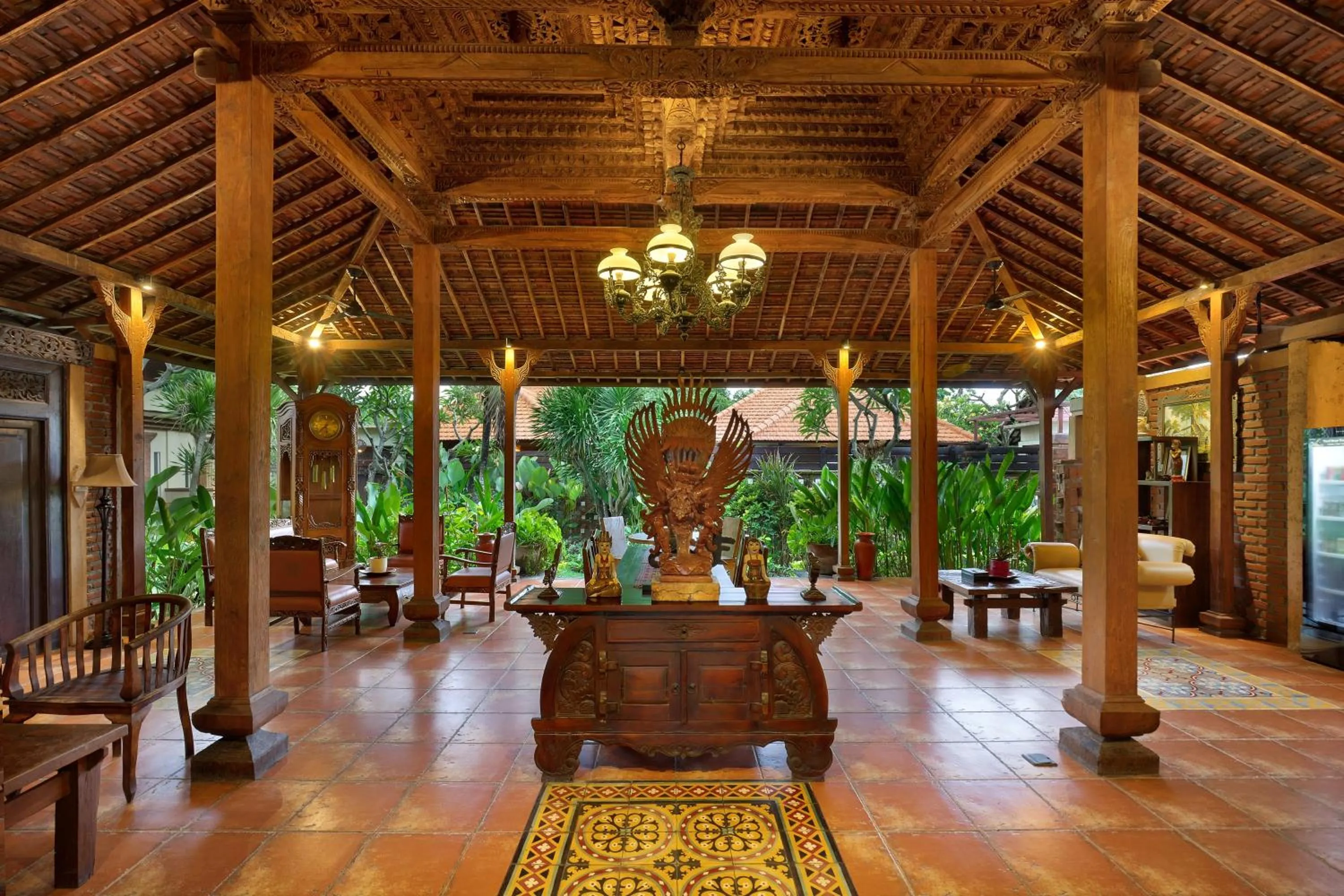 Lobby or reception in Mahe Garden Inn and Villas by Kamara