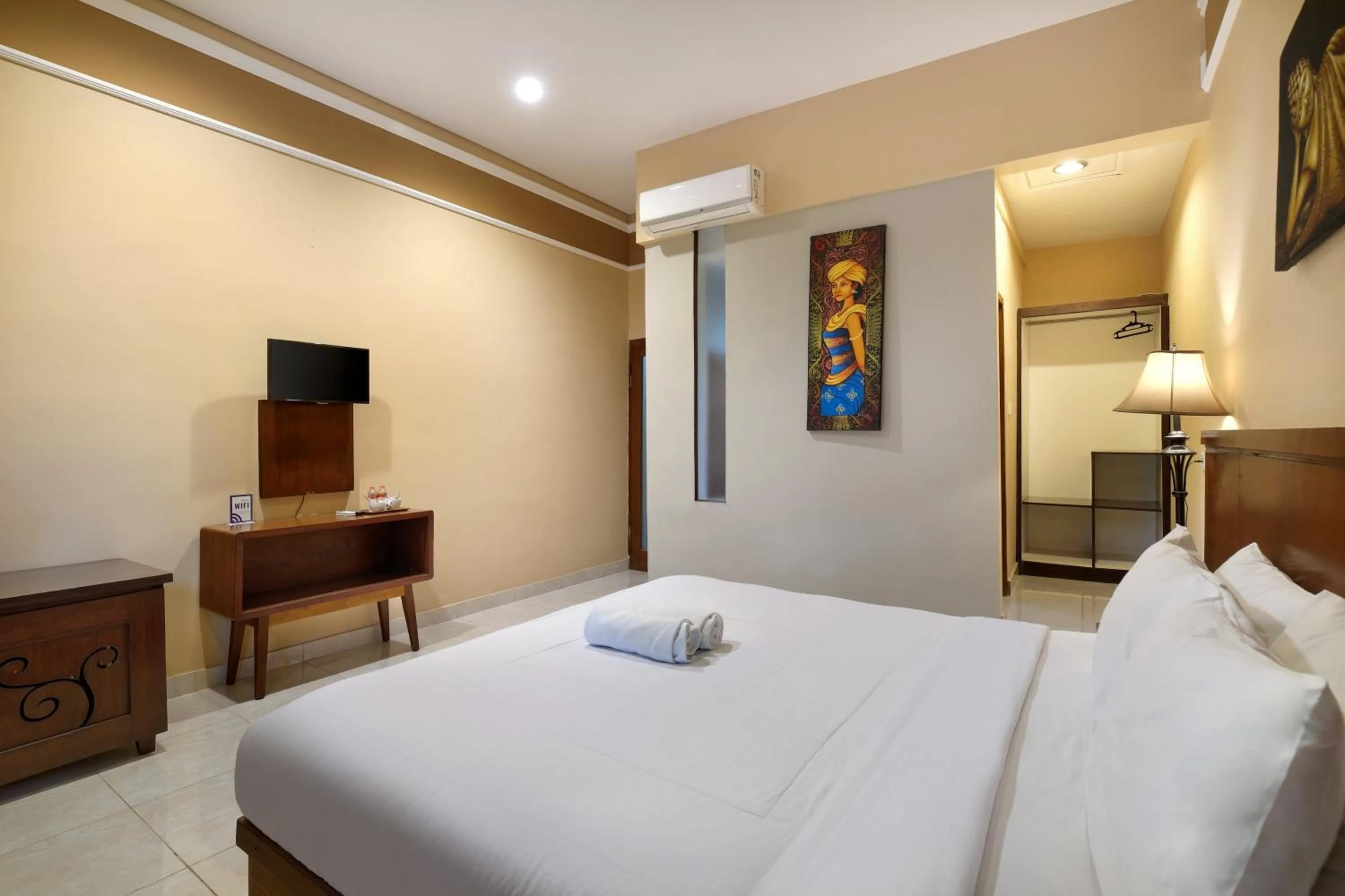 Bed in Mahe Garden Inn and Villas by Kamara