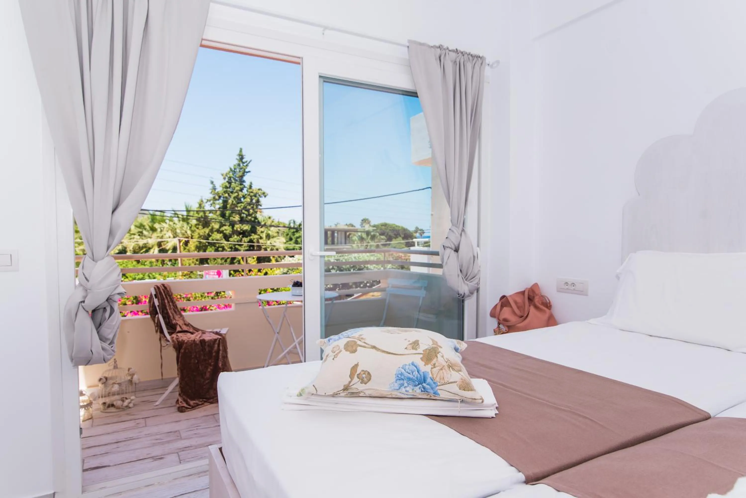 Balcony/Terrace, Bed in Stella Maria