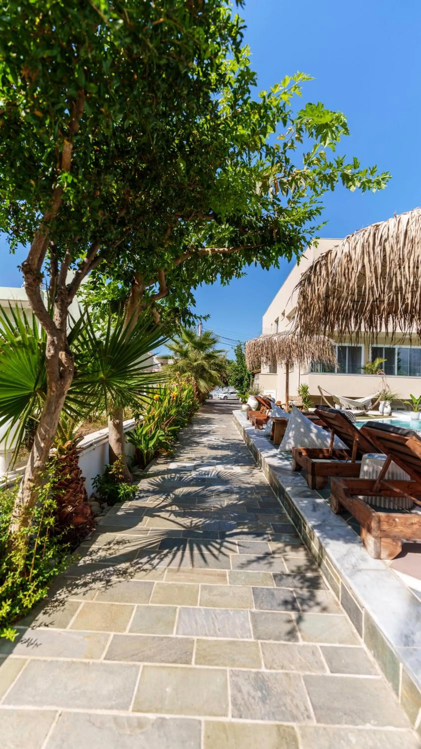 Facade/entrance in Stella Maria