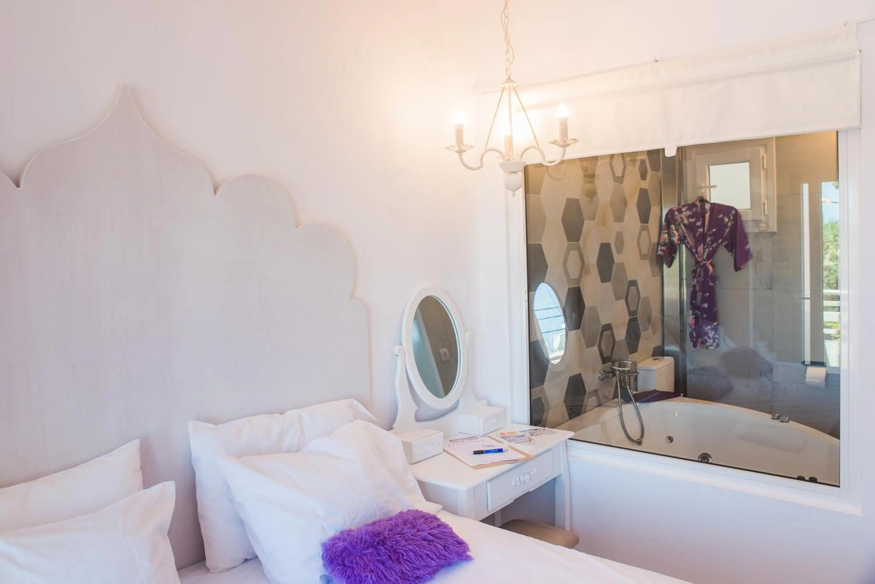 Bathroom, Bed in Stella Maria